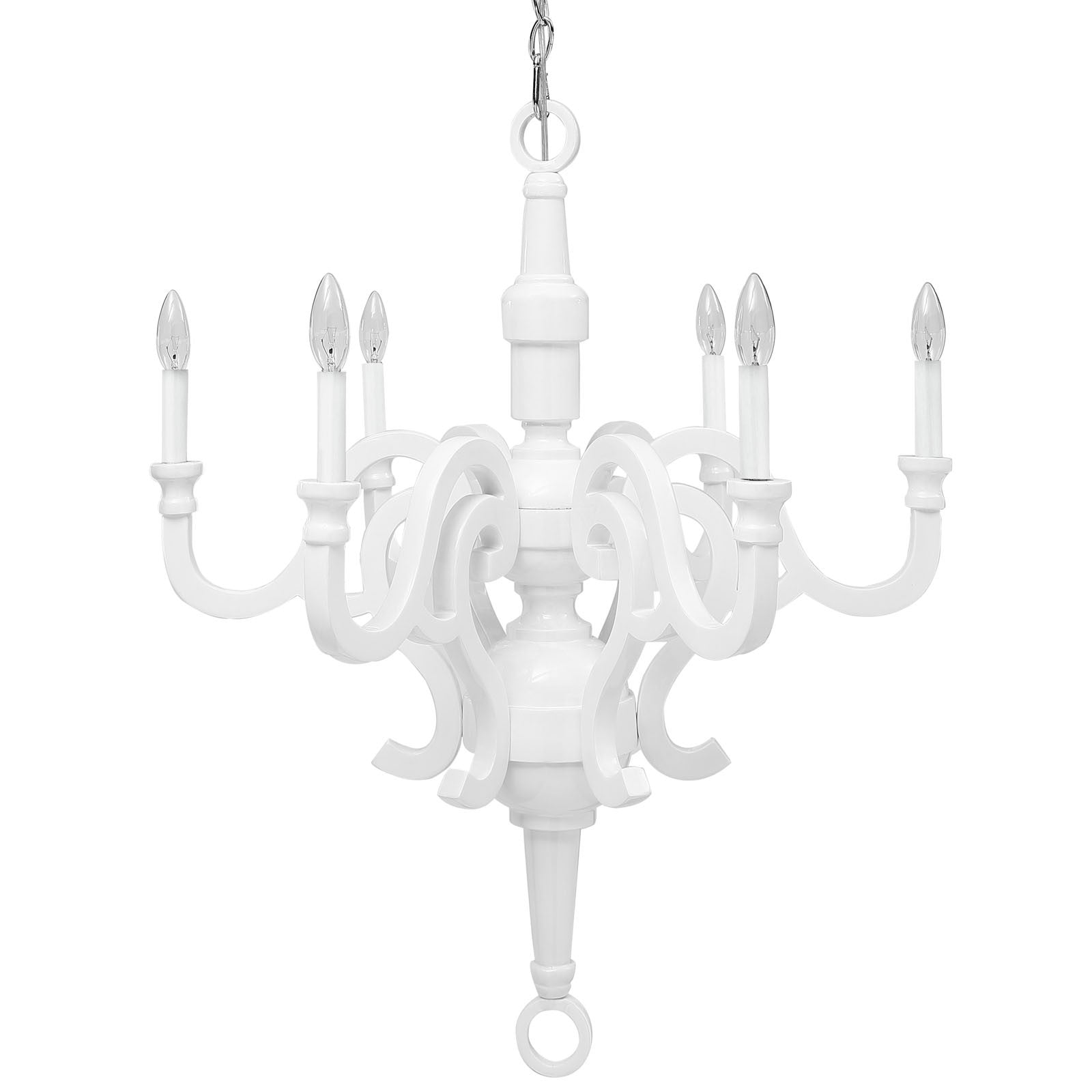 Anthem Chandelier White