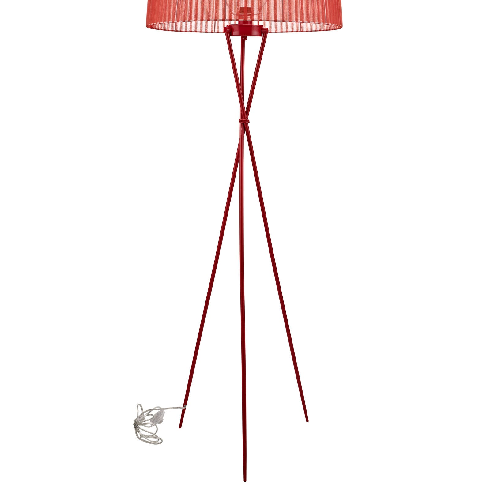 Twin Floor Lamp Red