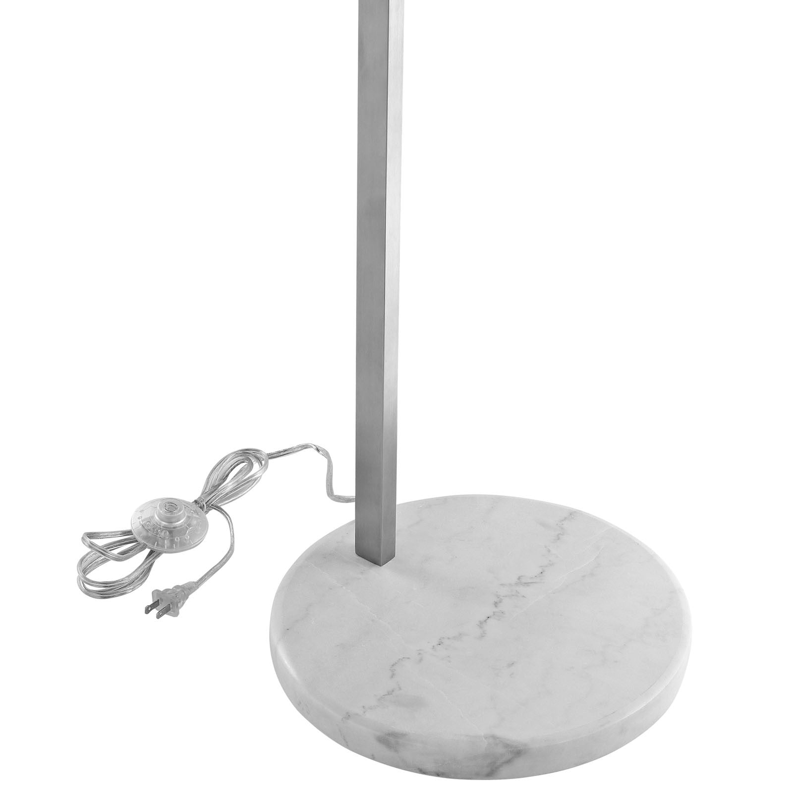 Scenic Marble Floor Lamp White