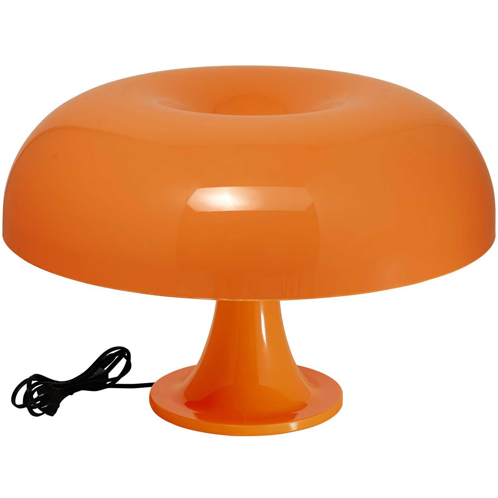 Plaza Acrylic Table Lamp Orange