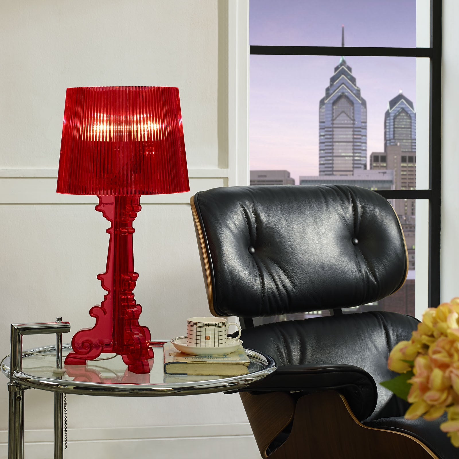 Franc Petit Table Lamp Red