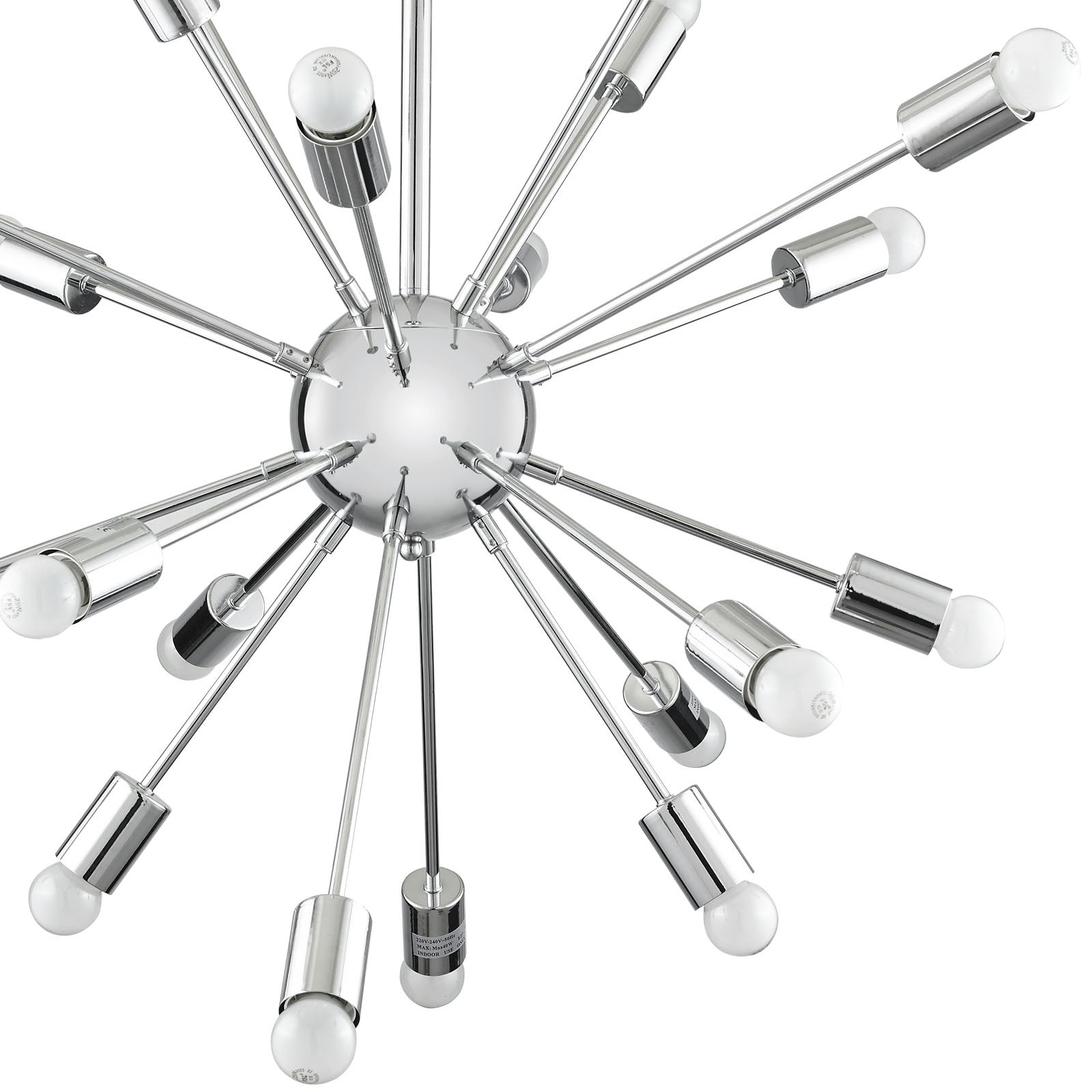 Valley Pendant Light Silver