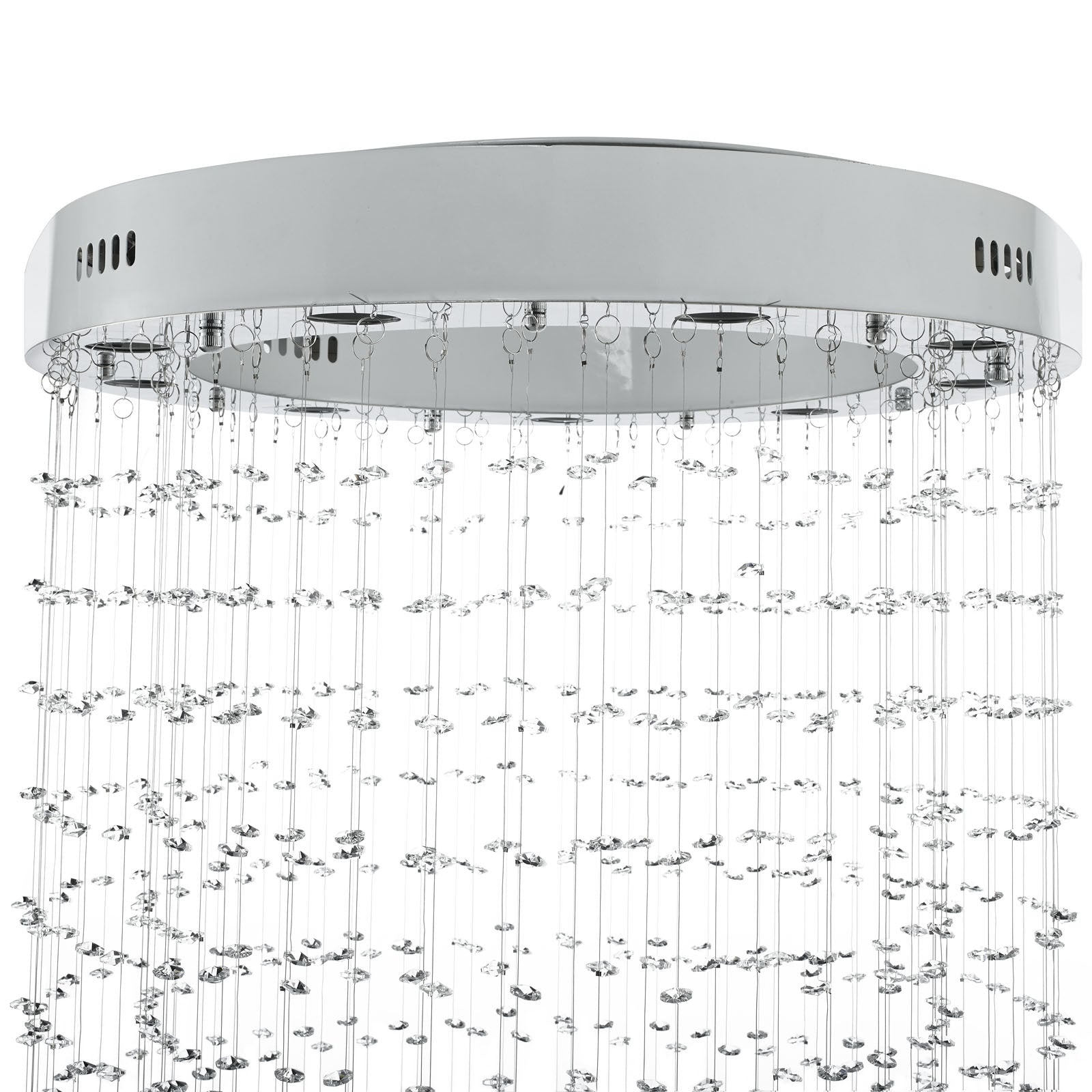 Gleam Chandelier White