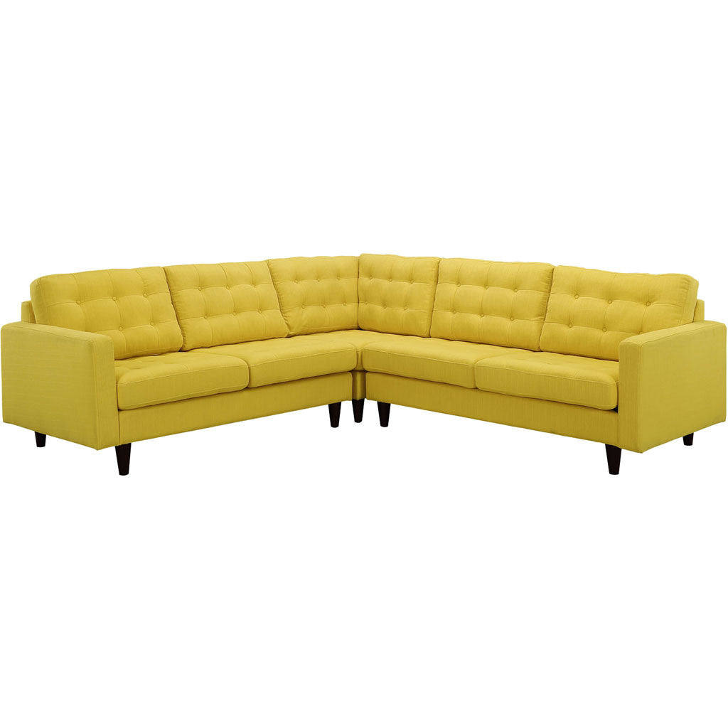 Era Fabric Corner Sectional Sofa Sunny