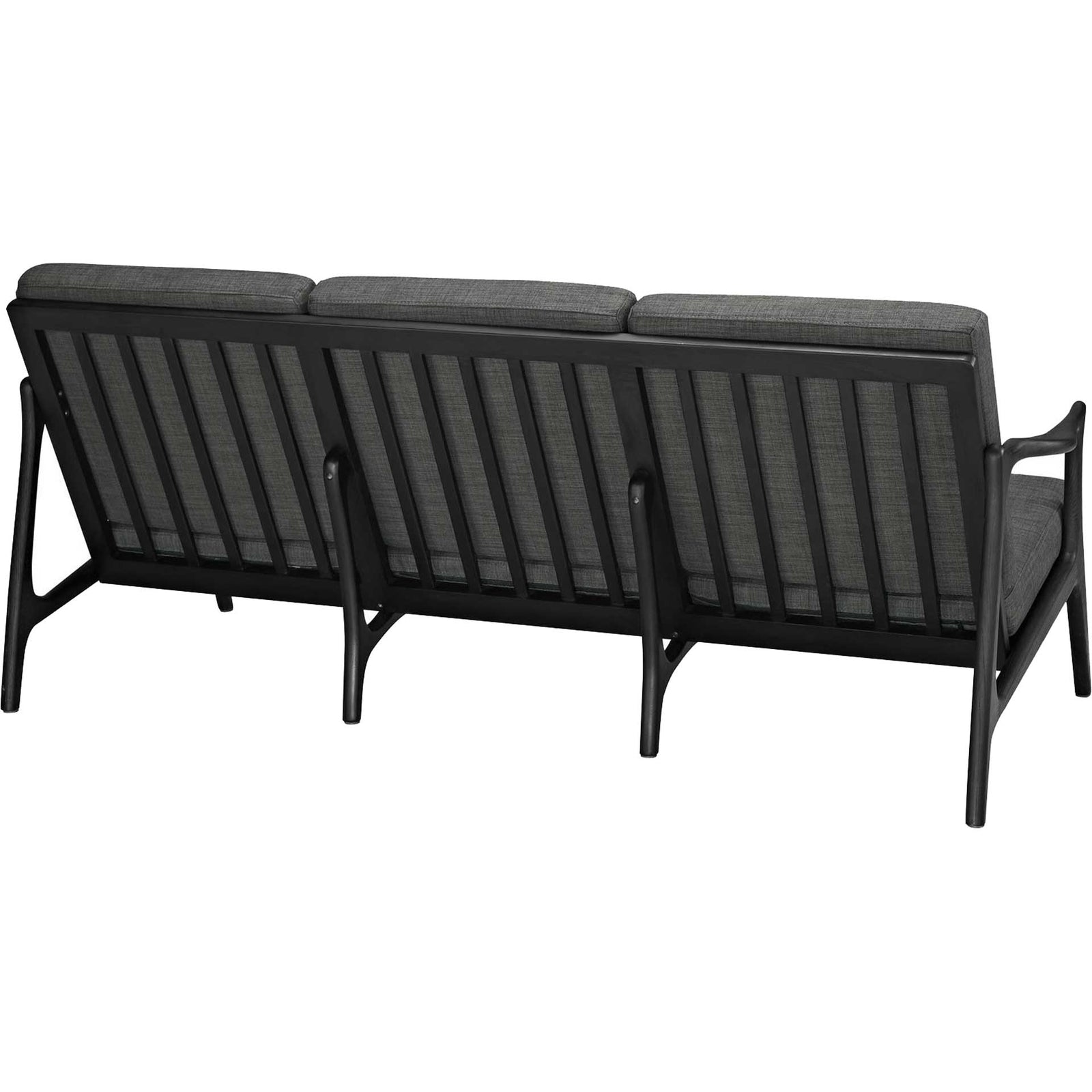 Pacific Sofa Black Gray