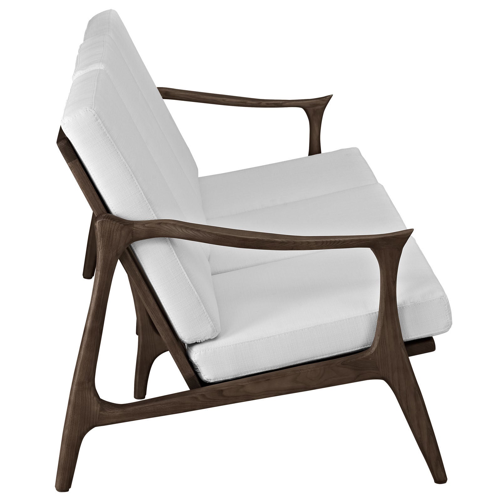 Pacific Sofa Walnut White