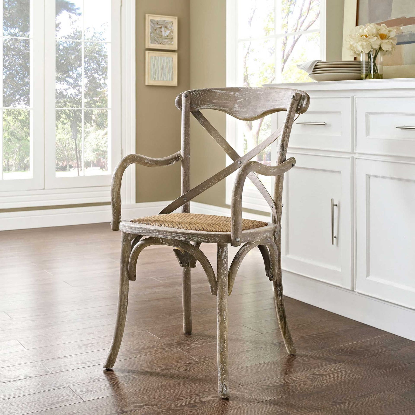 Gentry Dining Armchair Gray