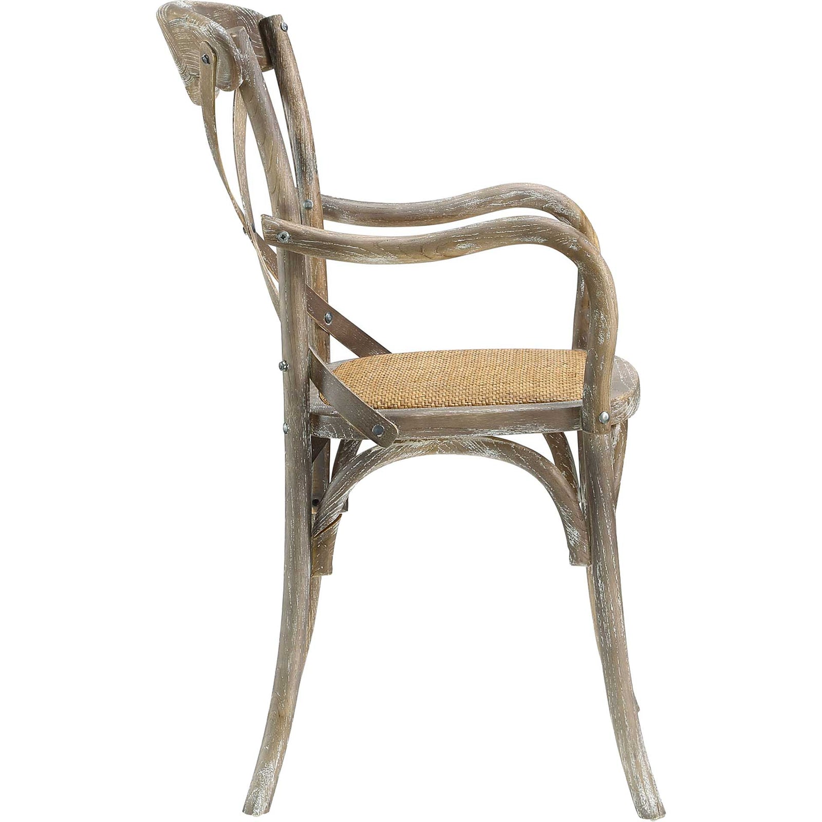 Gentry Dining Armchair Gray