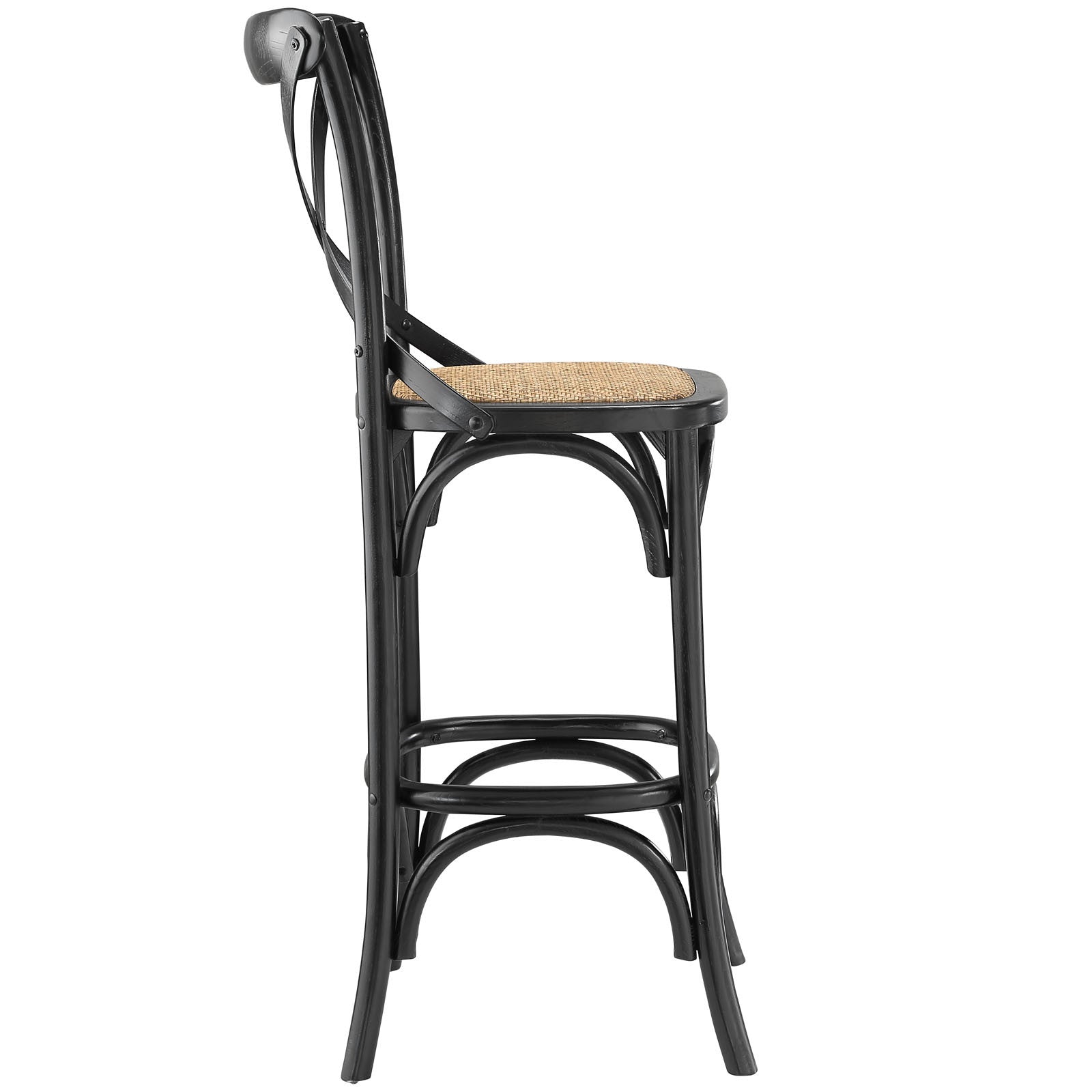 Gentry Bar Stool Black