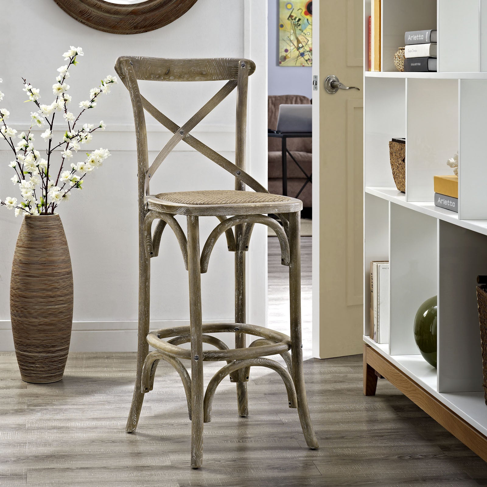 Gentry Bar Stool Gray