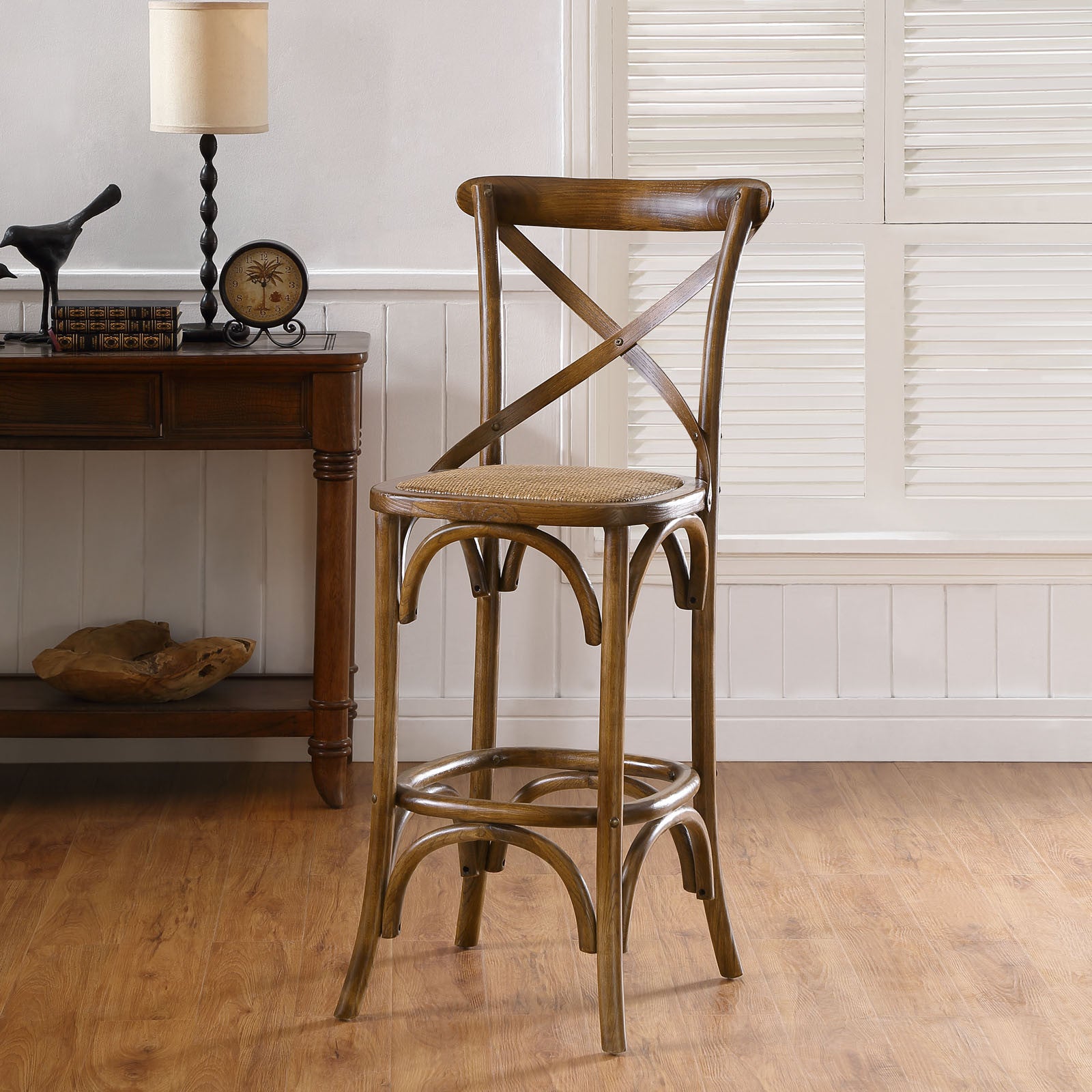 Gentry Bar Stool Walnut
