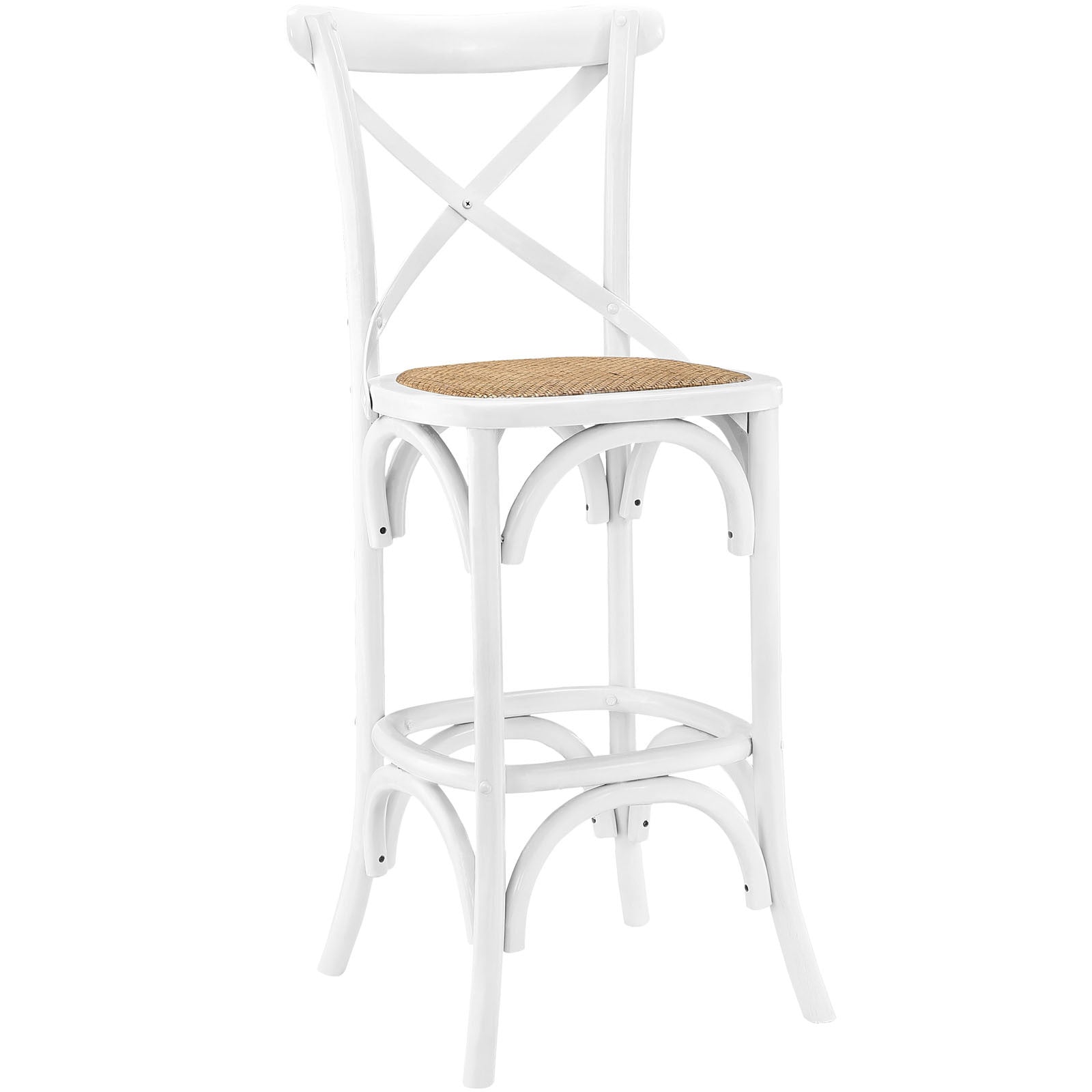 Gentry Bar Stool White