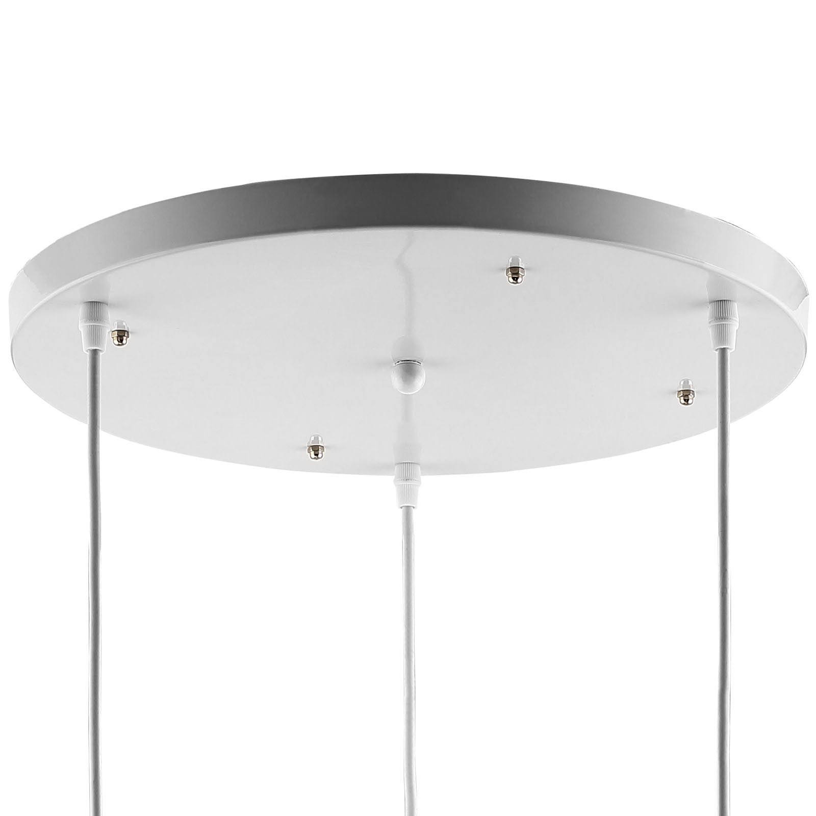Modern Aluminum Ceiling Fixture White