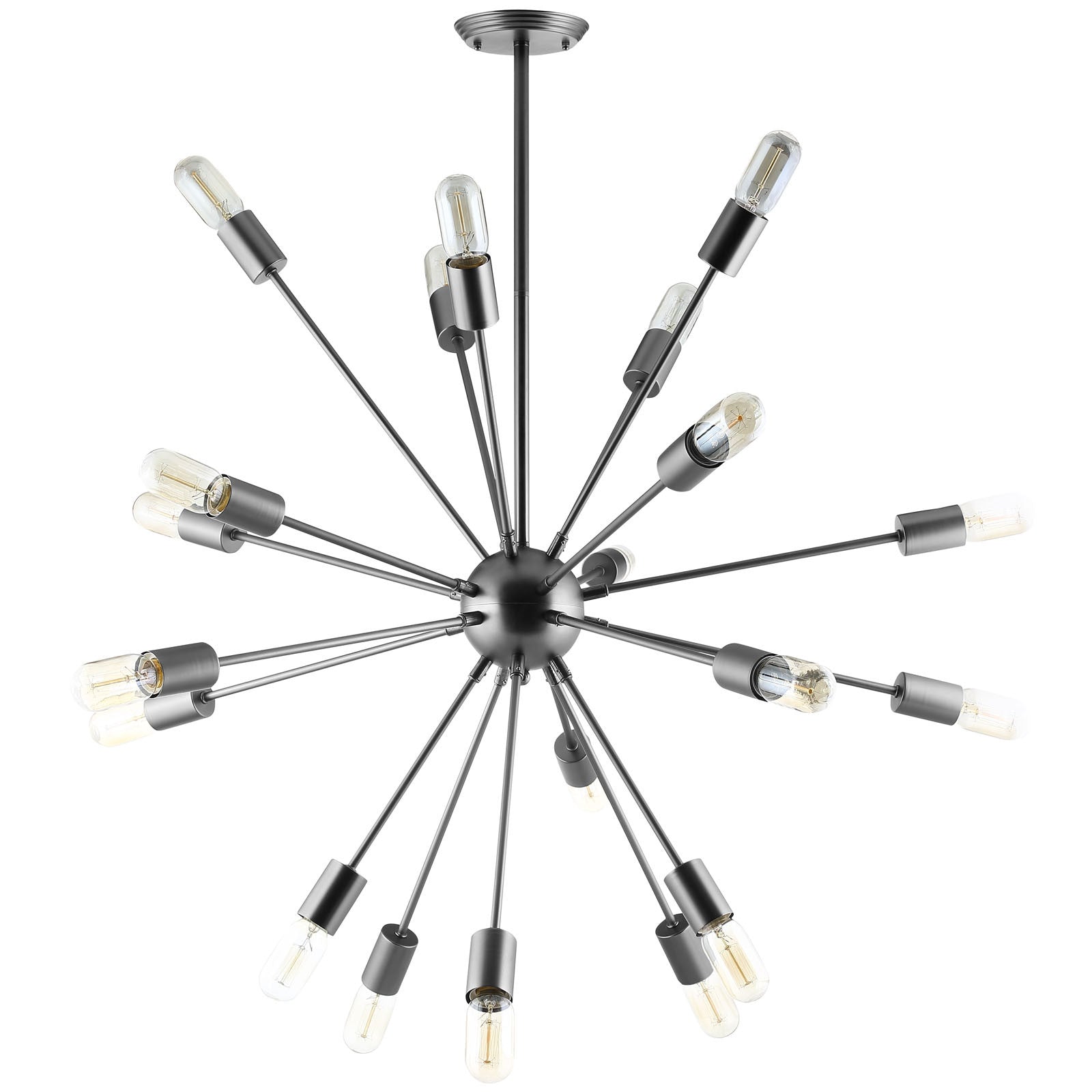 Bay Stainless Steel Chandelier Black