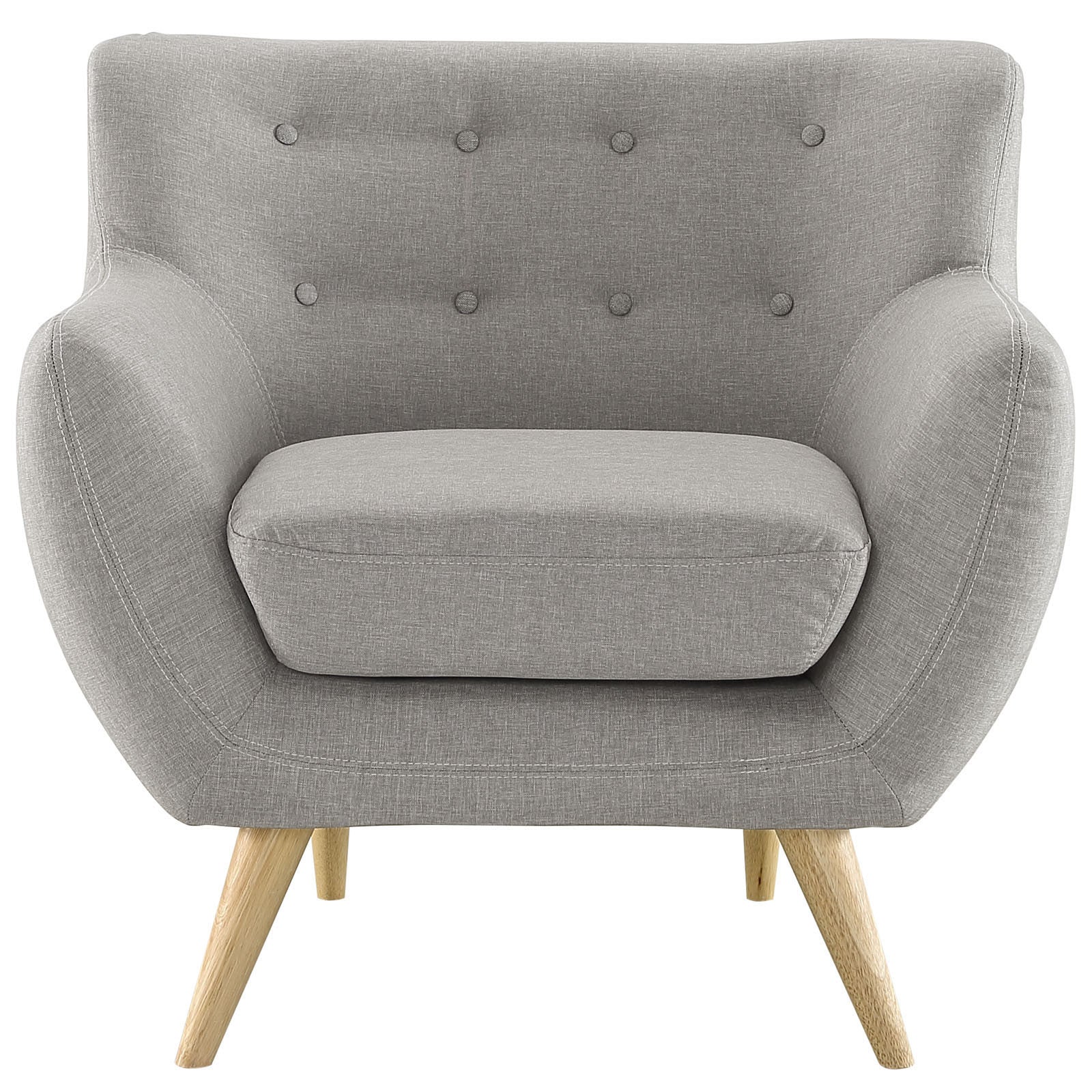 Reverence Armchair Light Gray
