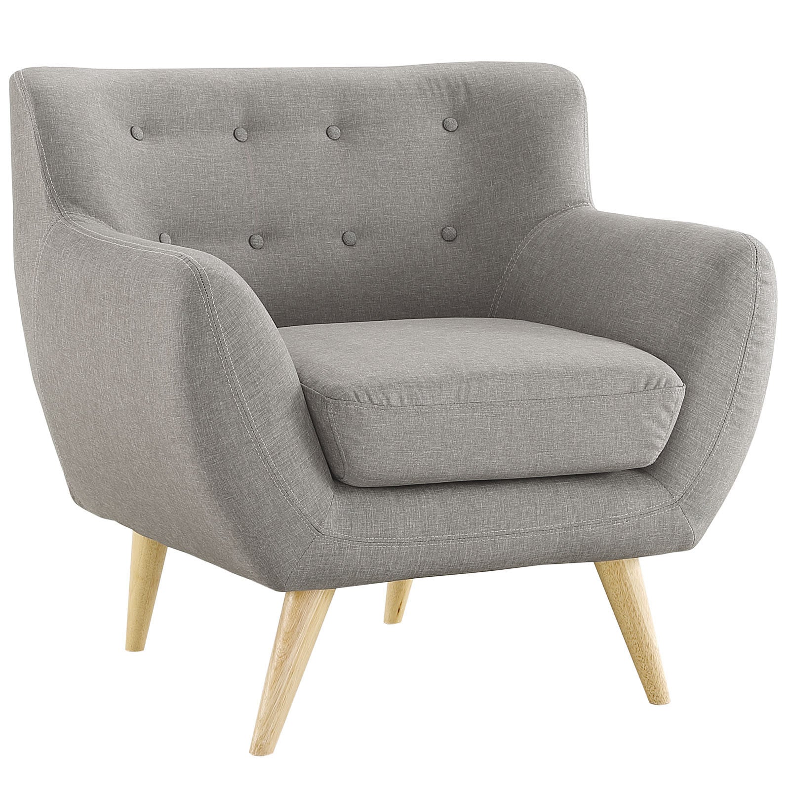 Reverence Armchair Light Gray