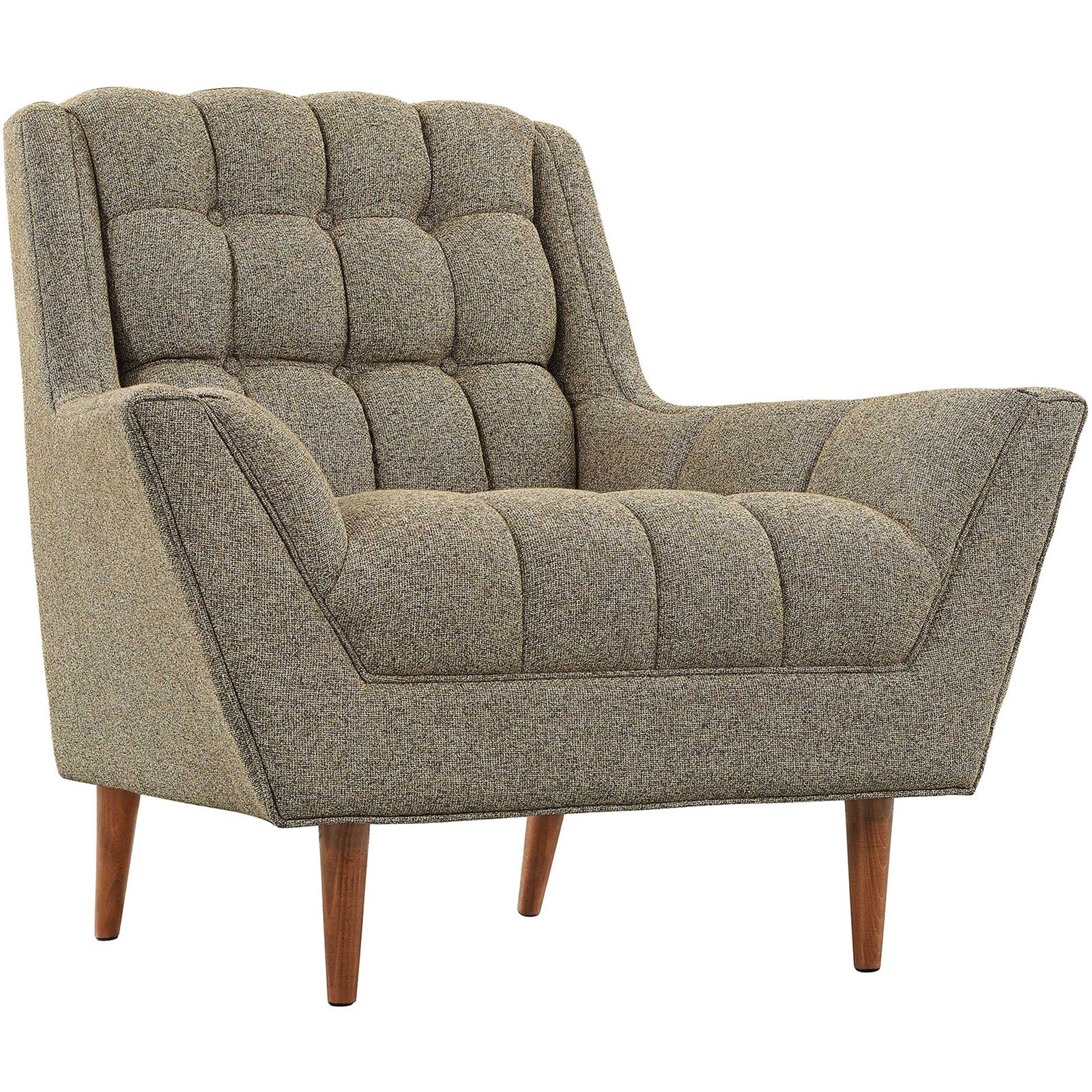 Reborn Fabric Armchair Oatmeal