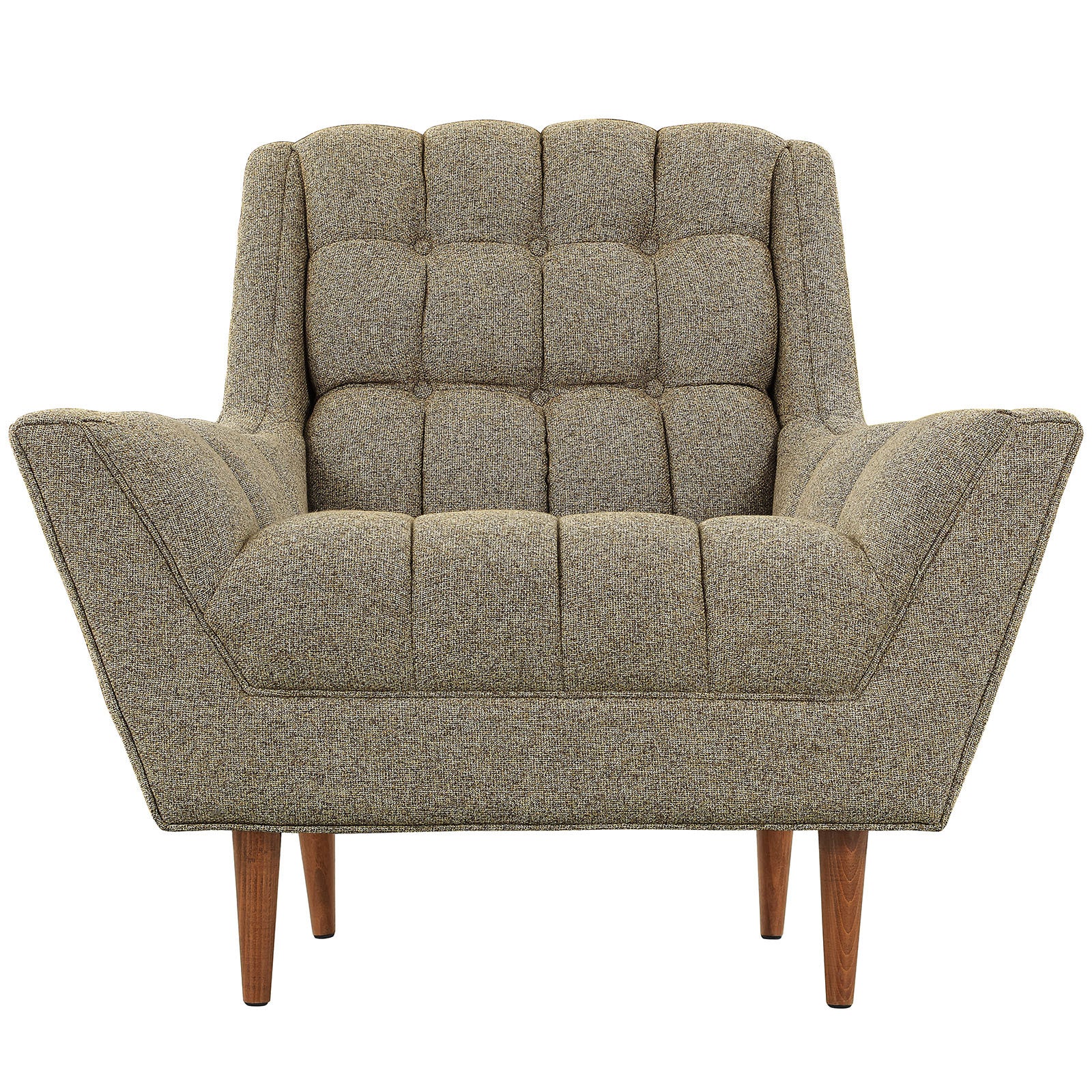 Reborn Fabric Armchair Oatmeal