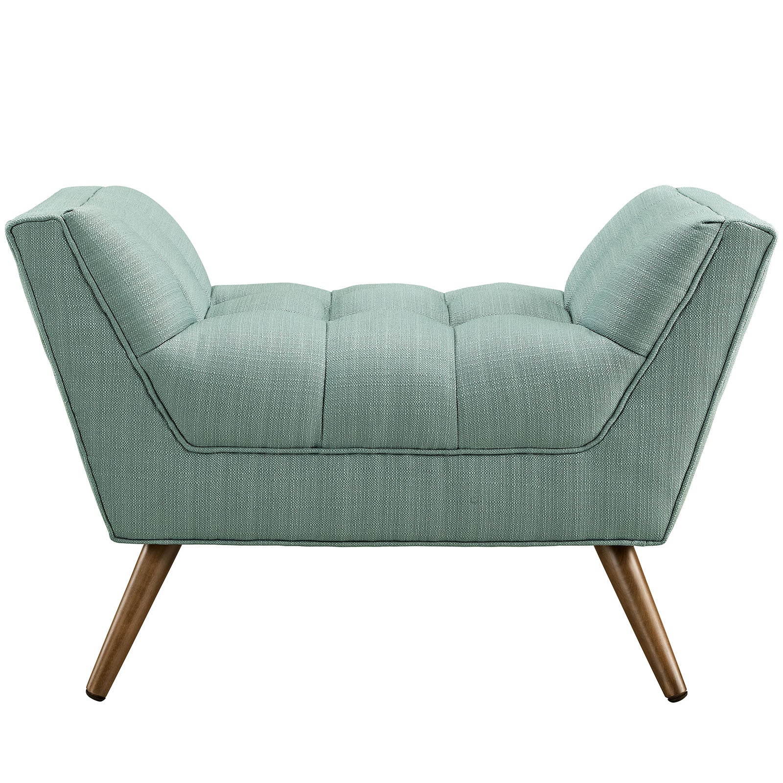 Reborn Fabric Short Ottoman Laguna