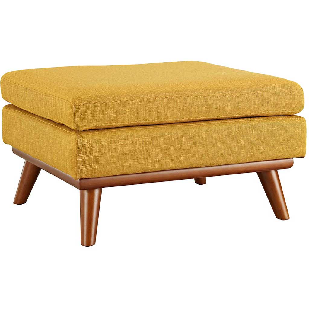 Emory Fabric Ottoman Citrus