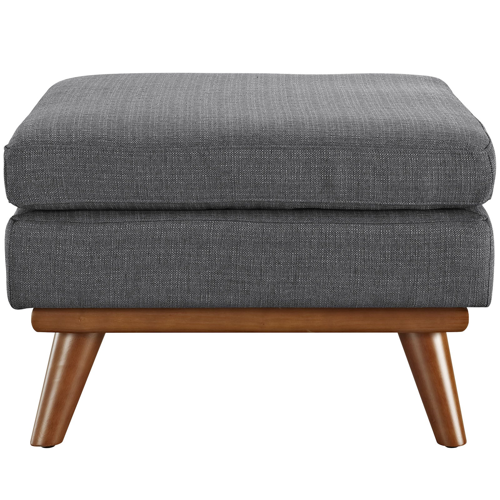 Emory Fabric Ottoman Gray