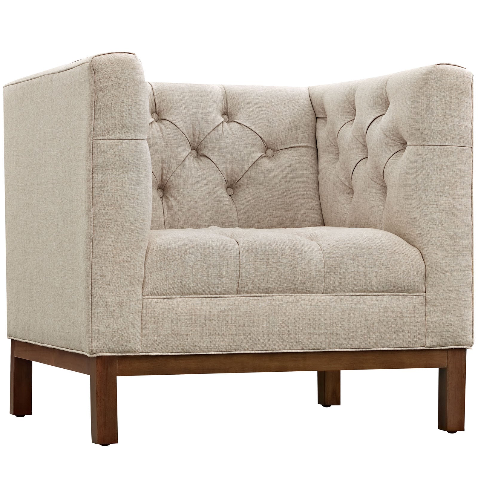 Paramour Fabric Armchair Beige