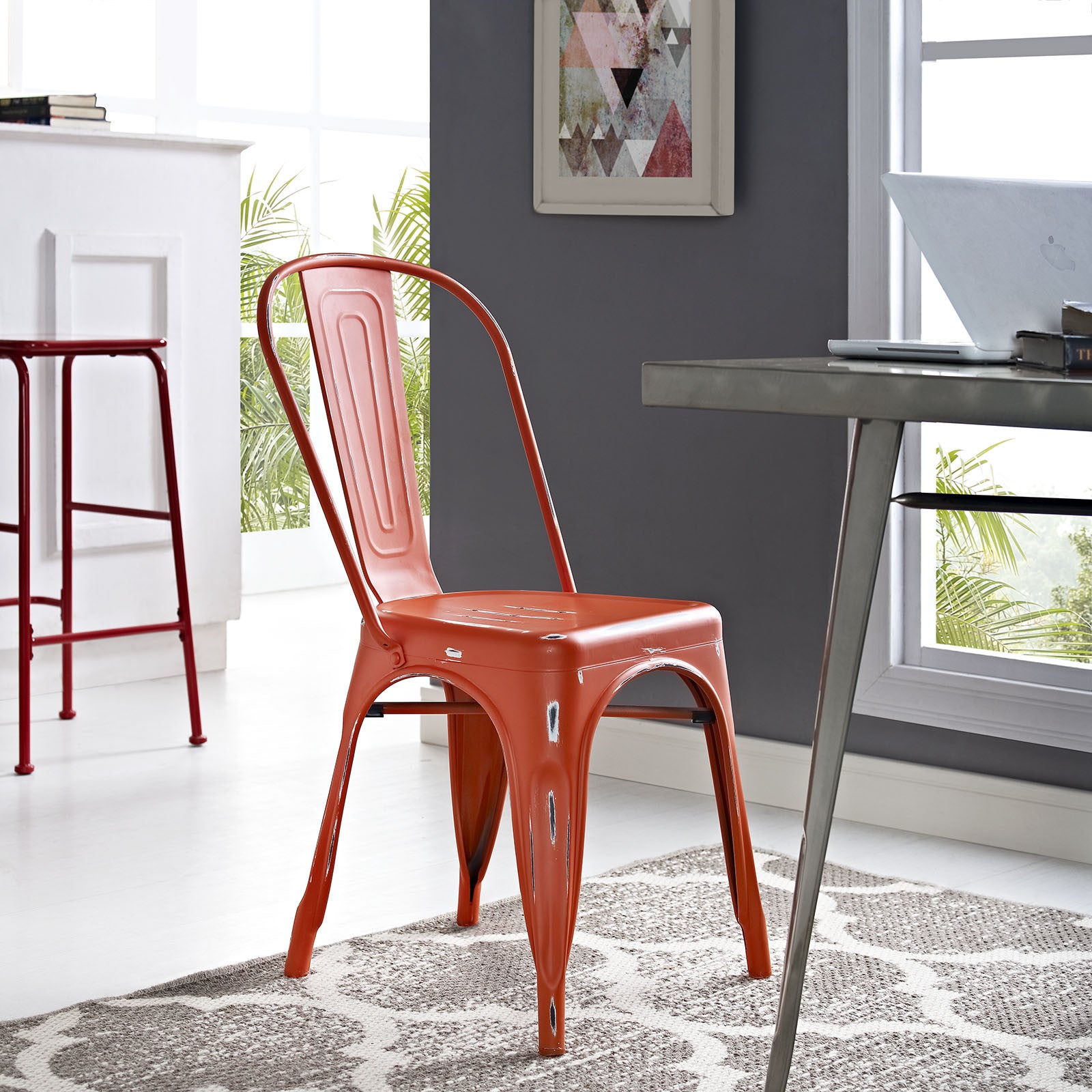 Panora Side Chair Red