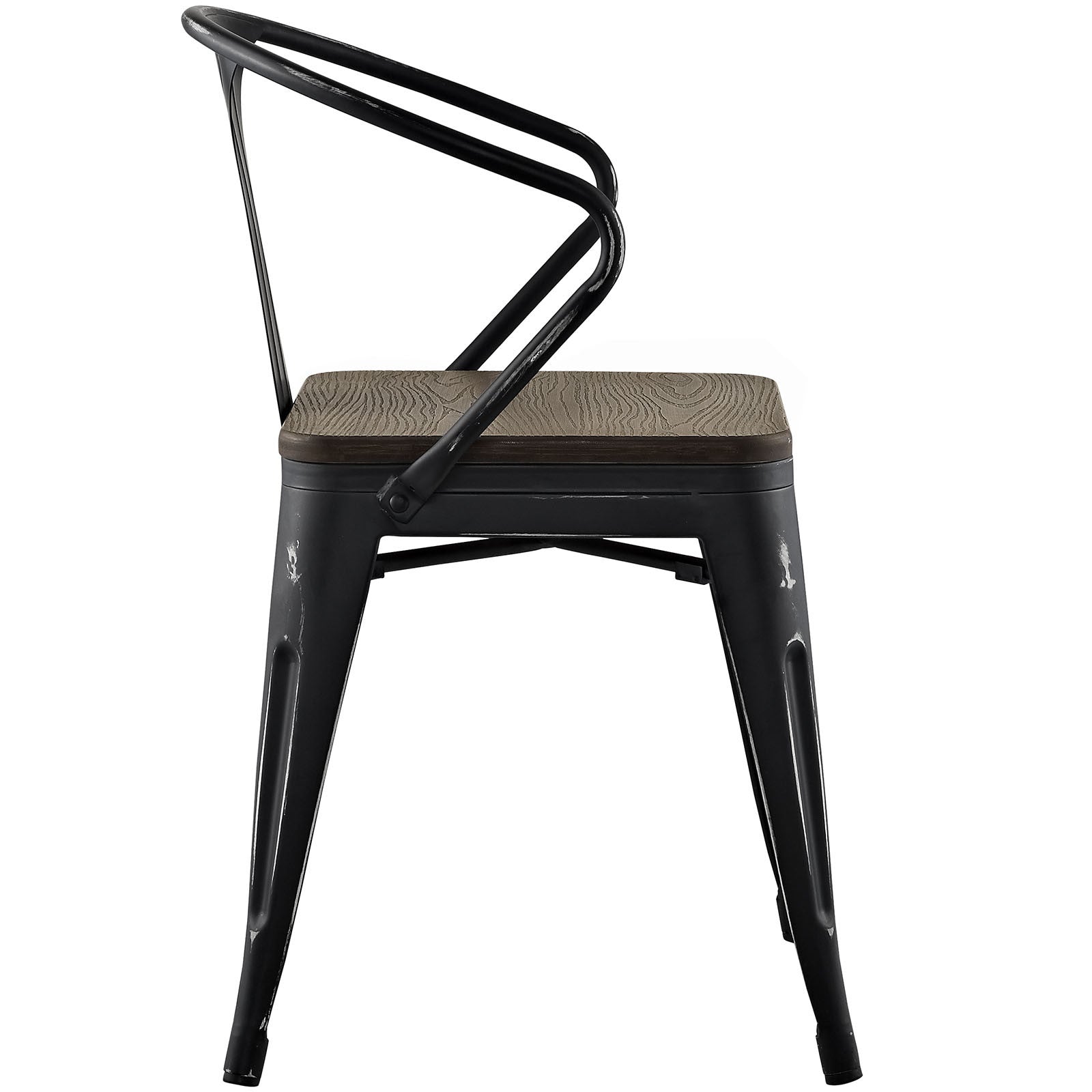 Panora Bamboo Dining Chair Black