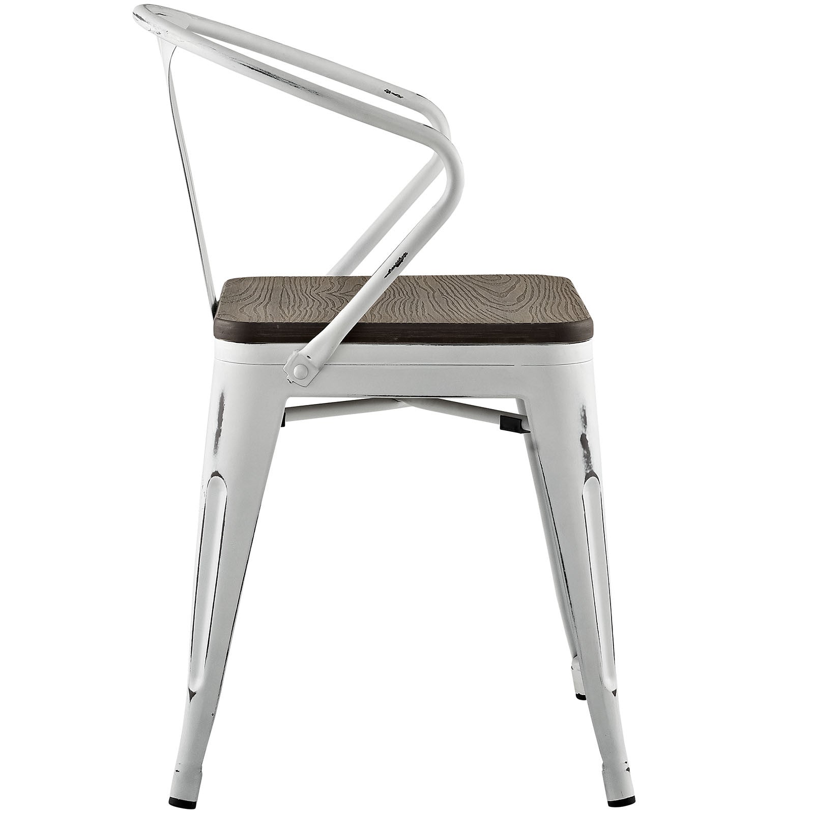 Panora Bamboo Dining Chair White