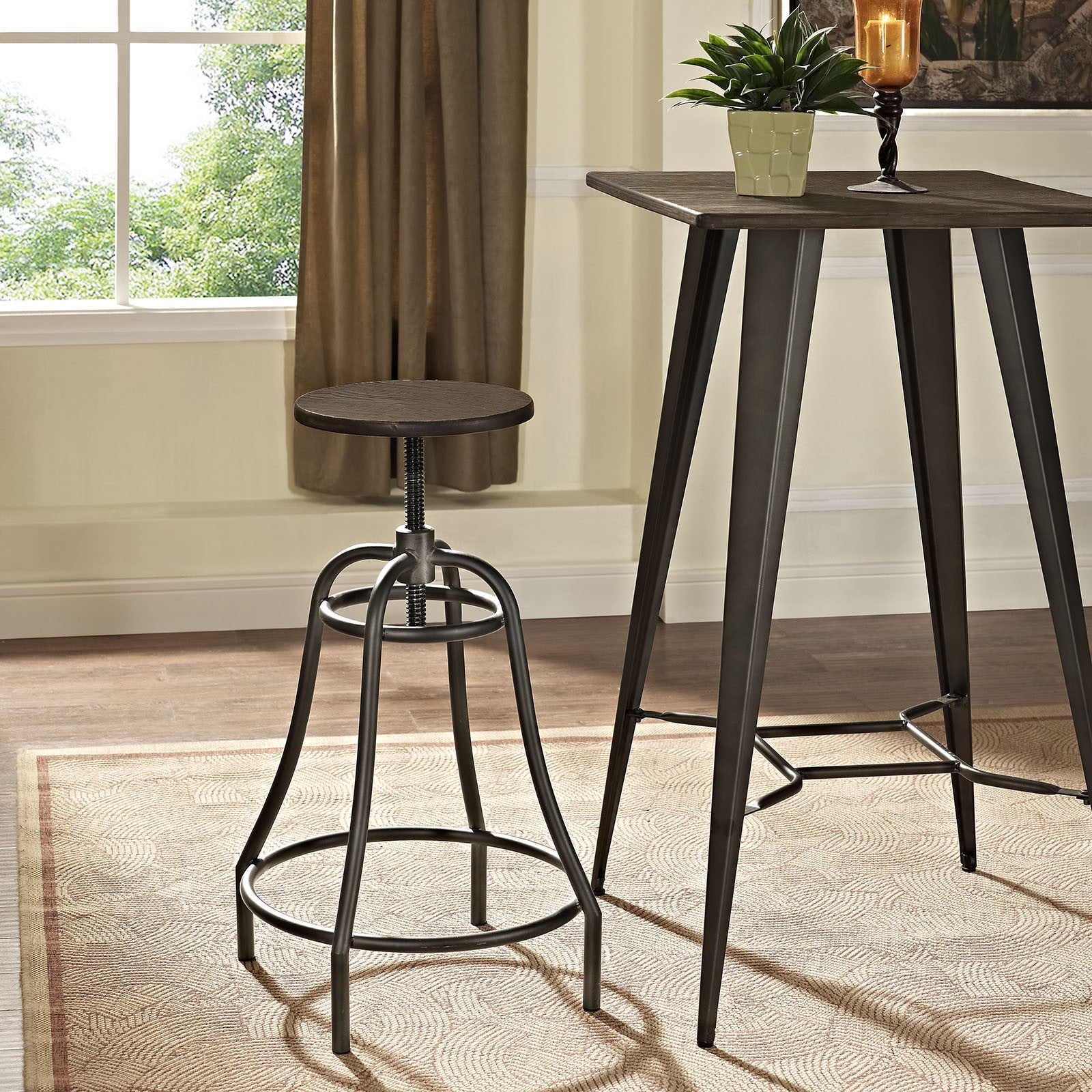 Terrence Bar Stool Brown