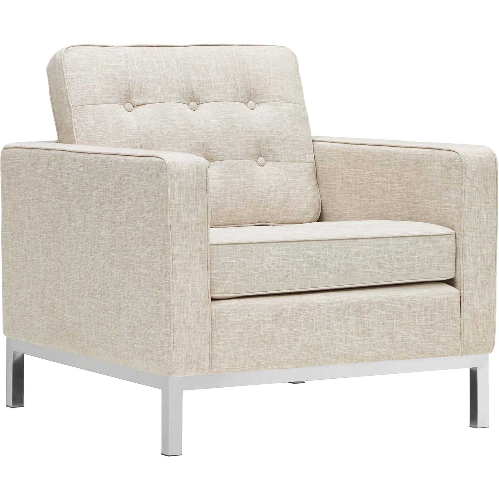 Lyte Fabric Armchair Beige