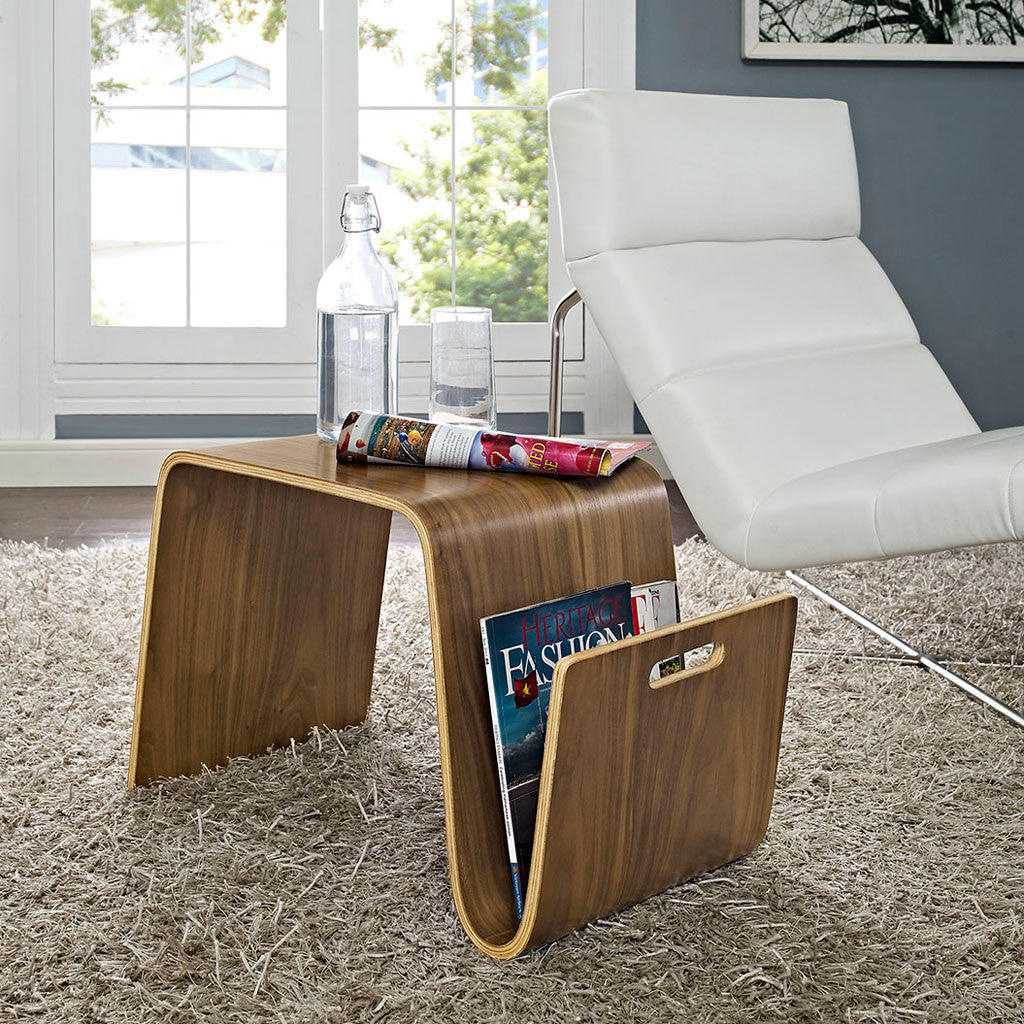 Polarity Wood Accent Table Walnut