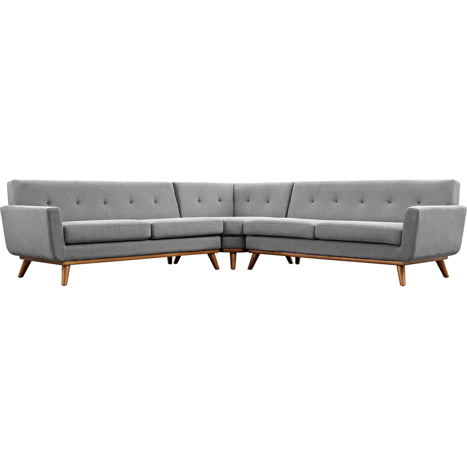 Emory Corner Sectional Sofa Expectation Gray