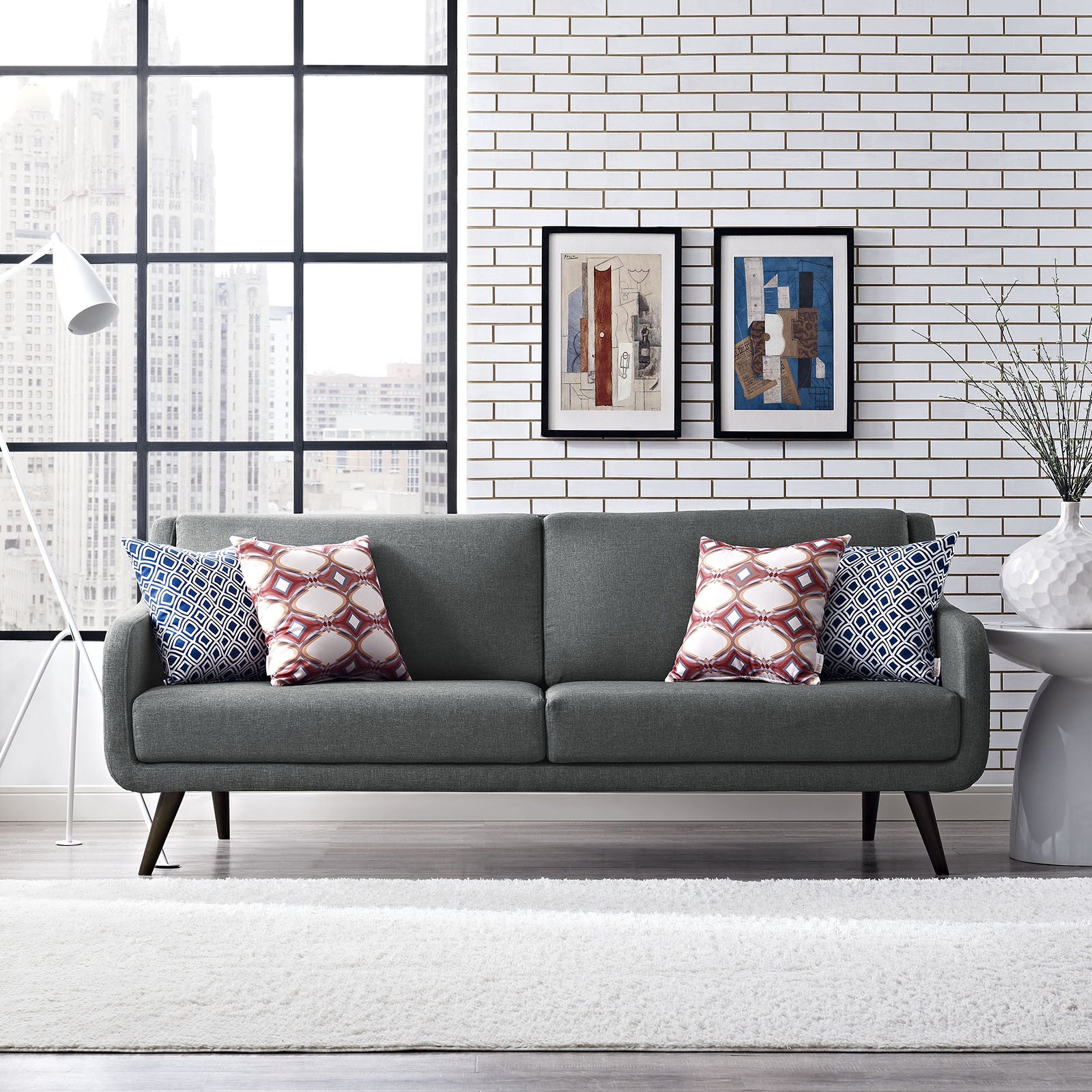 Virtue Sofa Gray