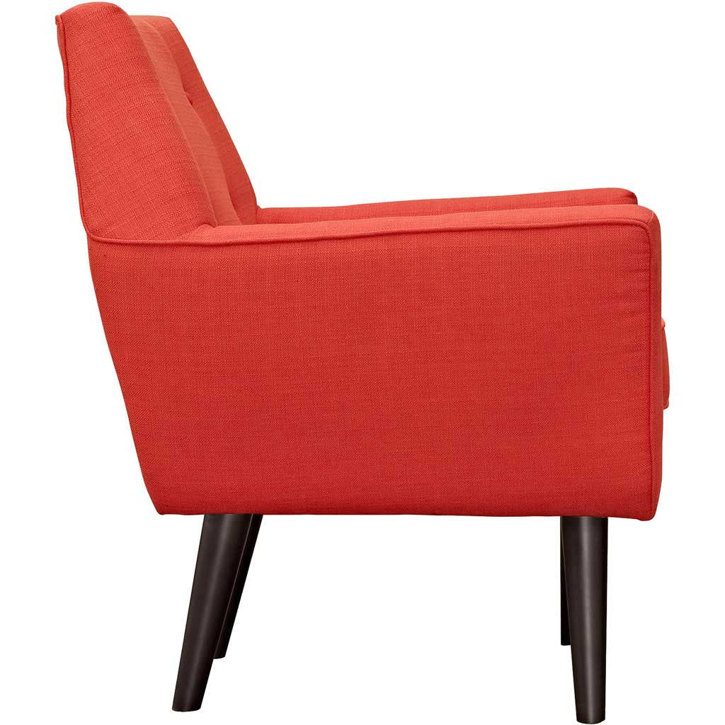 Posterity Armchair Atomic Red