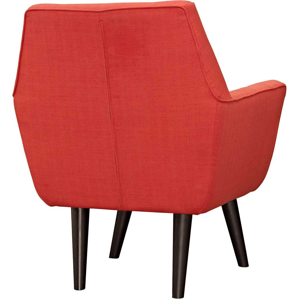 Posterity Armchair Atomic Red