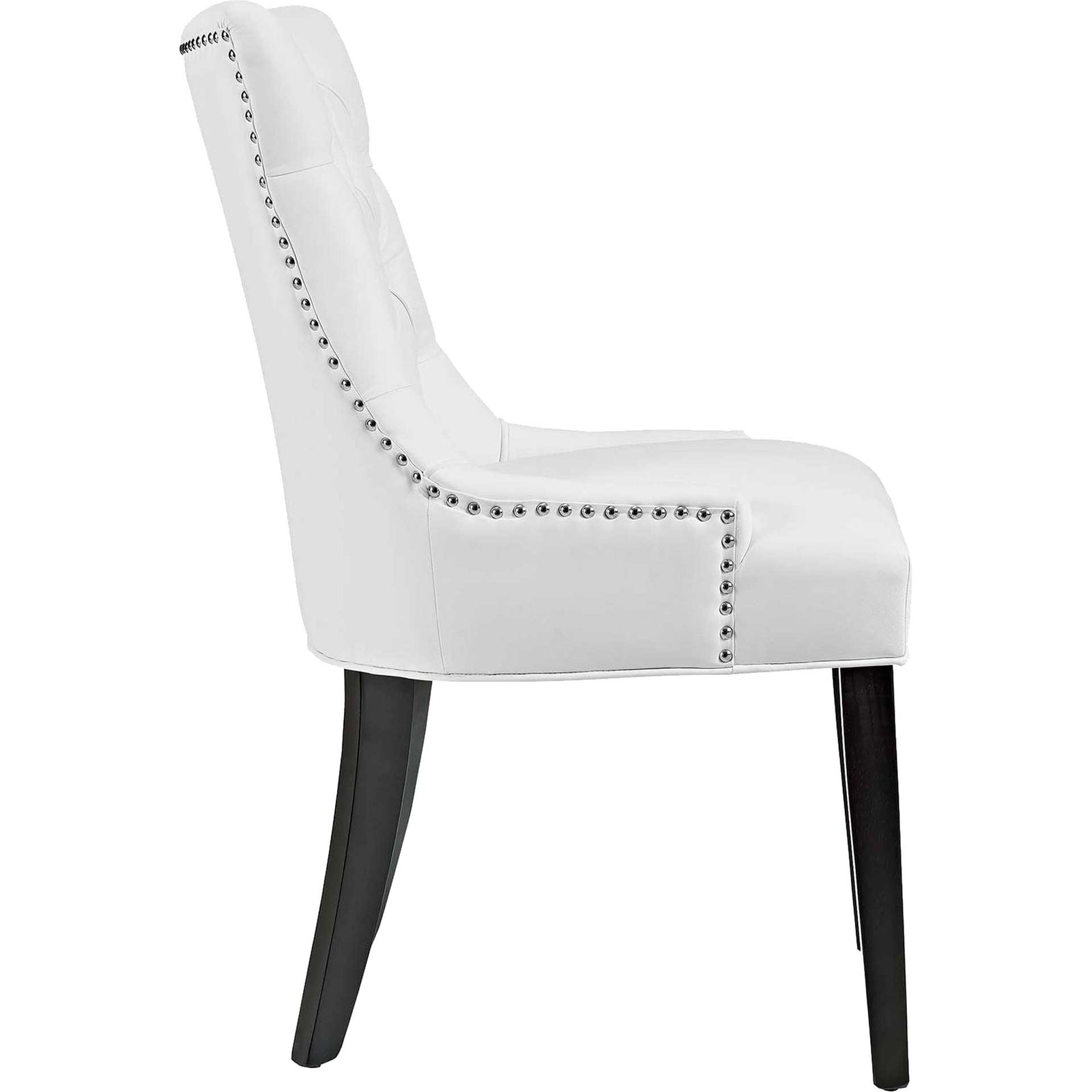 Riley Vinyl Dining Chair White