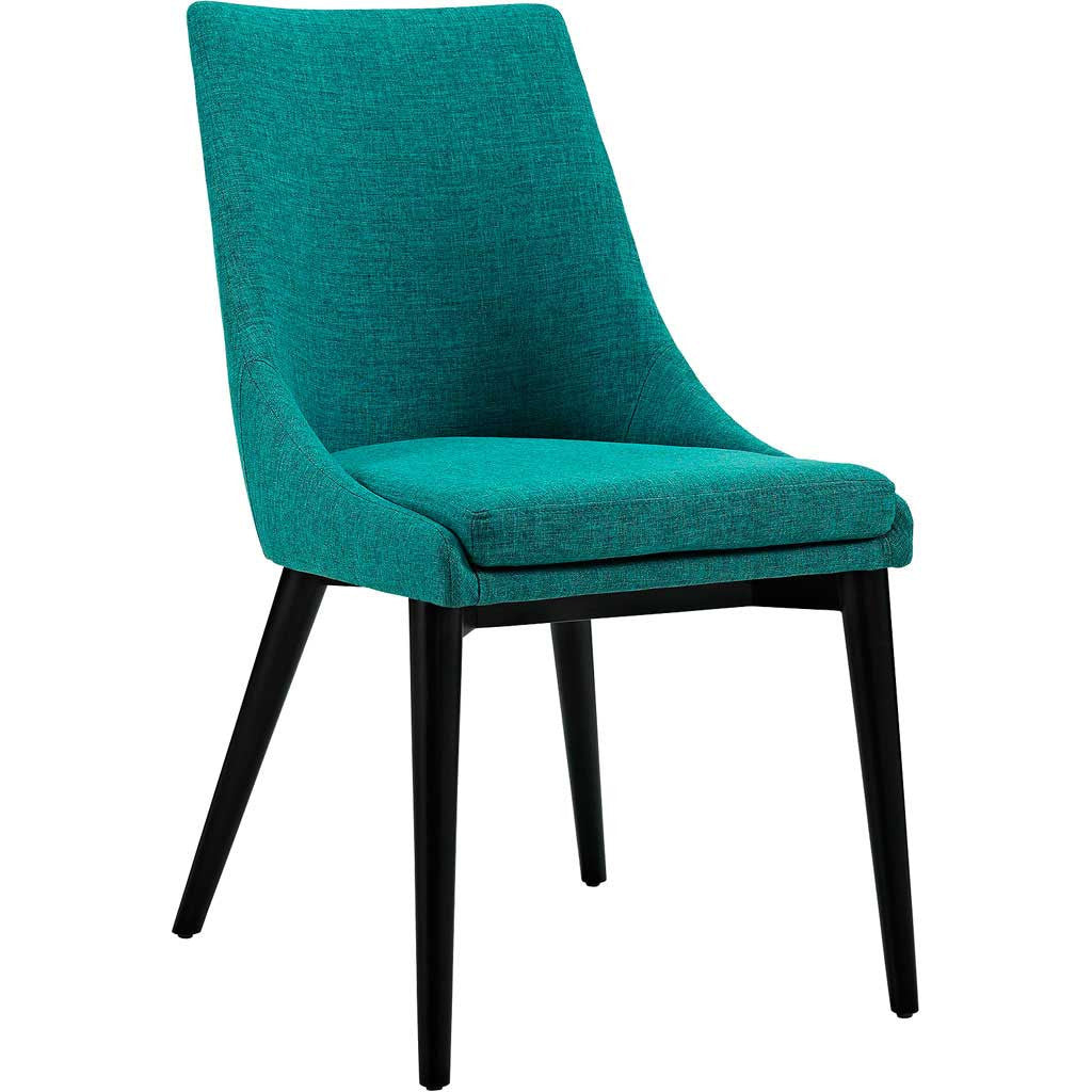 Victoria Fabric Dining Chair Teal