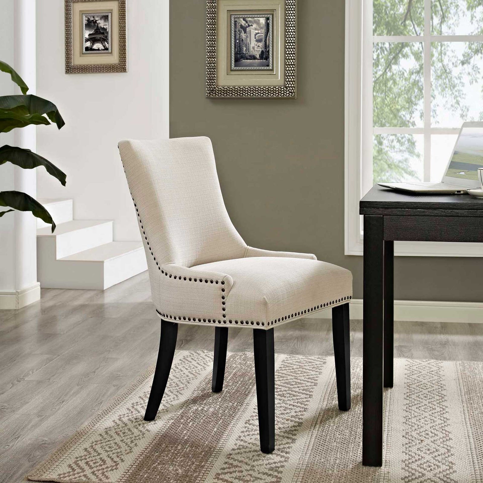 Madison Fabric Dining Chair Beige