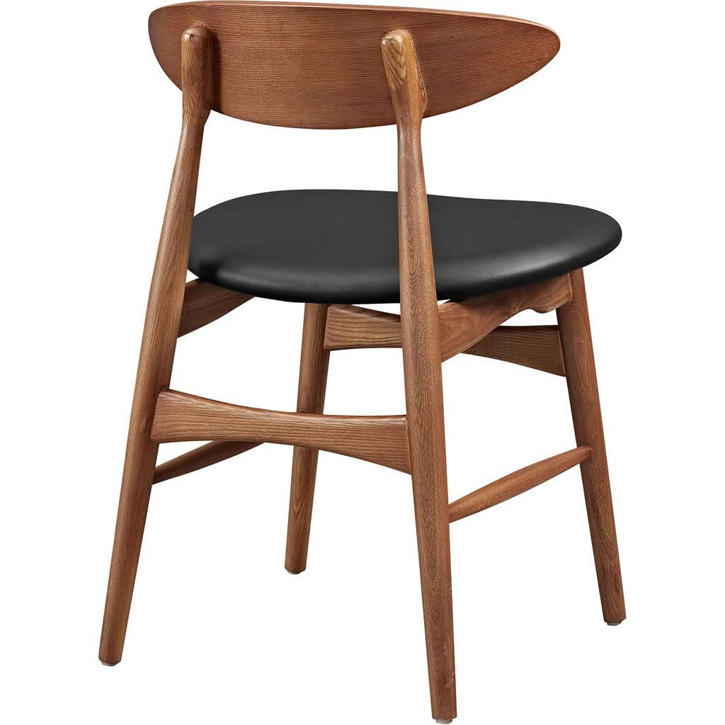 Esteem Dining Chair Walnut/Black