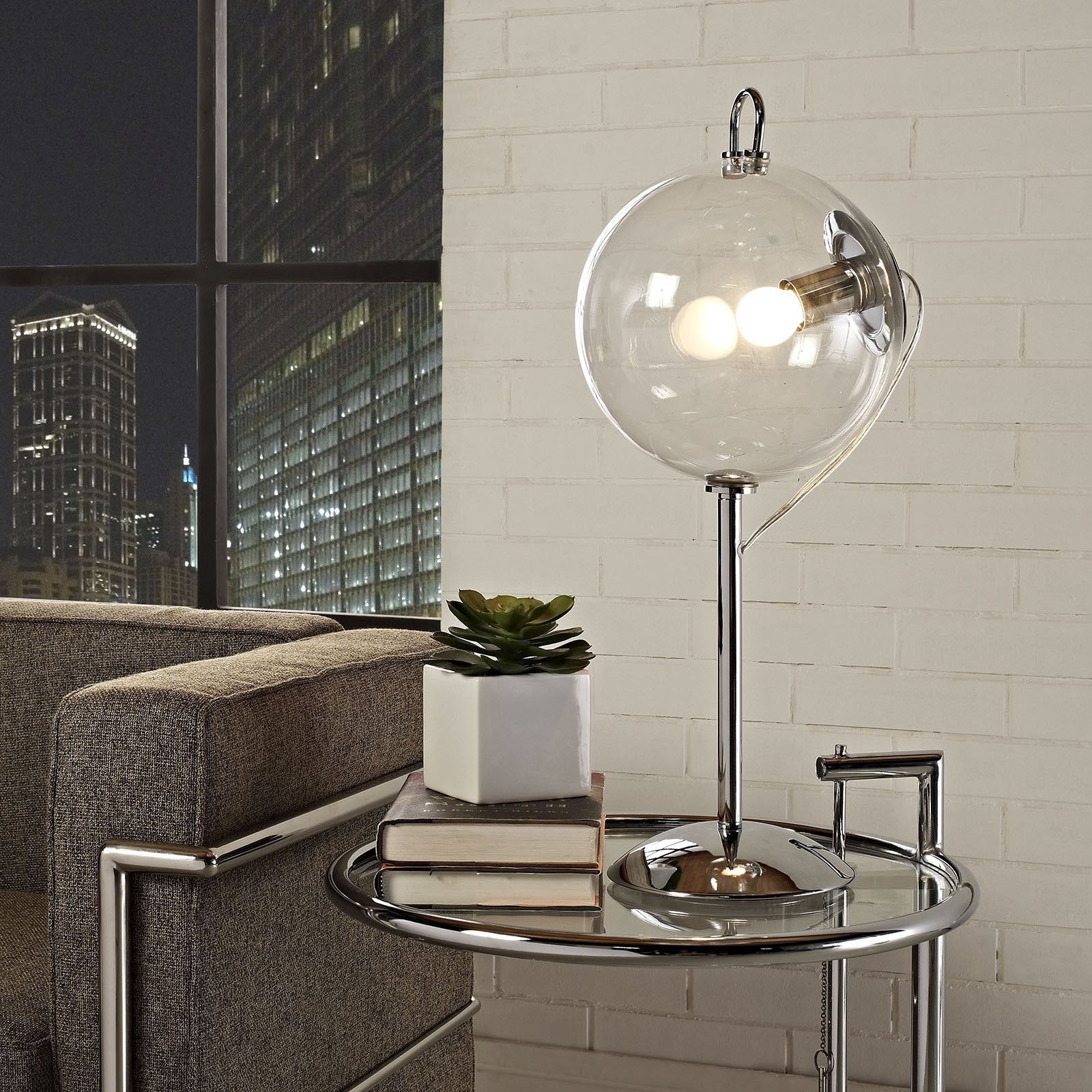 Chime Table Lamp Clear