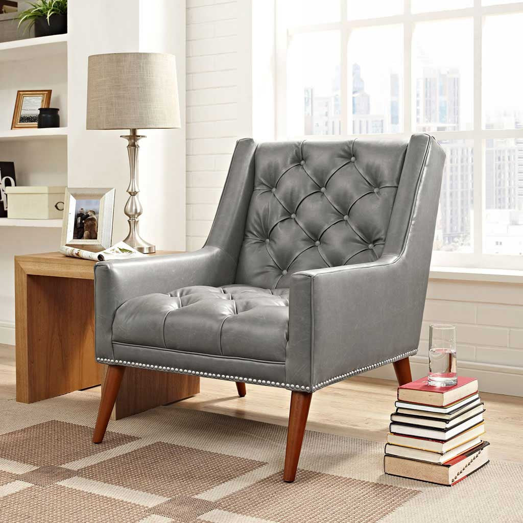 Pericles Armchair Gray