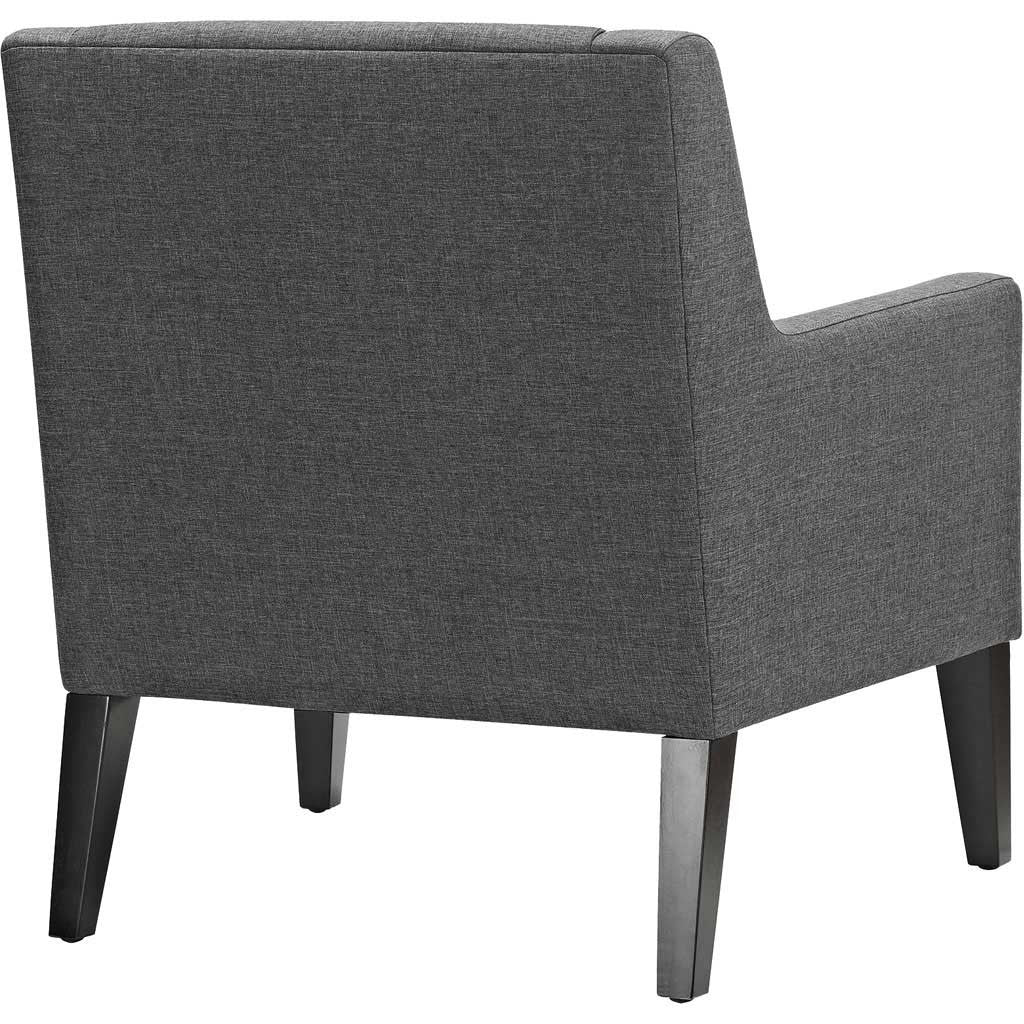 Eminence Fabric Armchair Gray