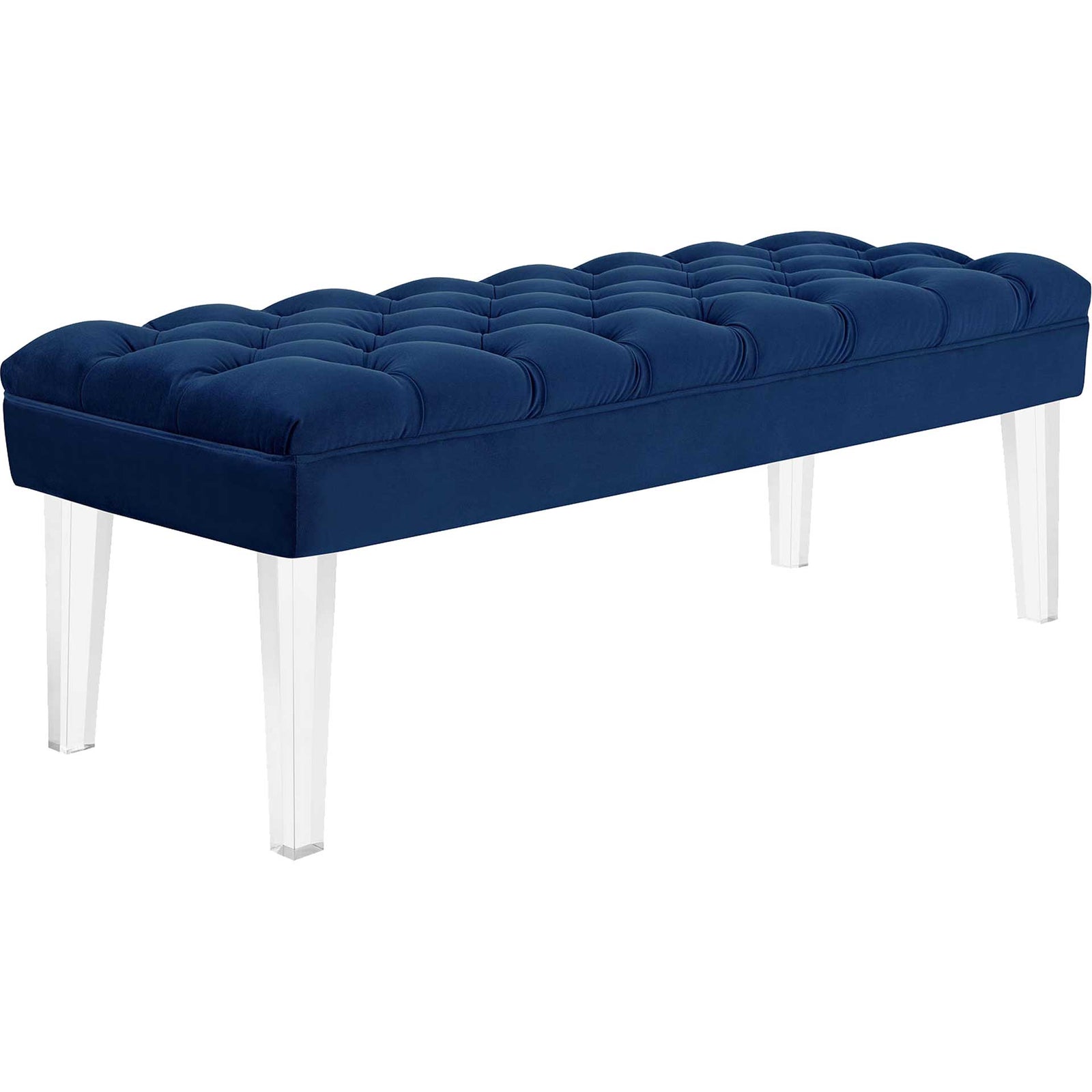 Vienna Velvet Bench Navy