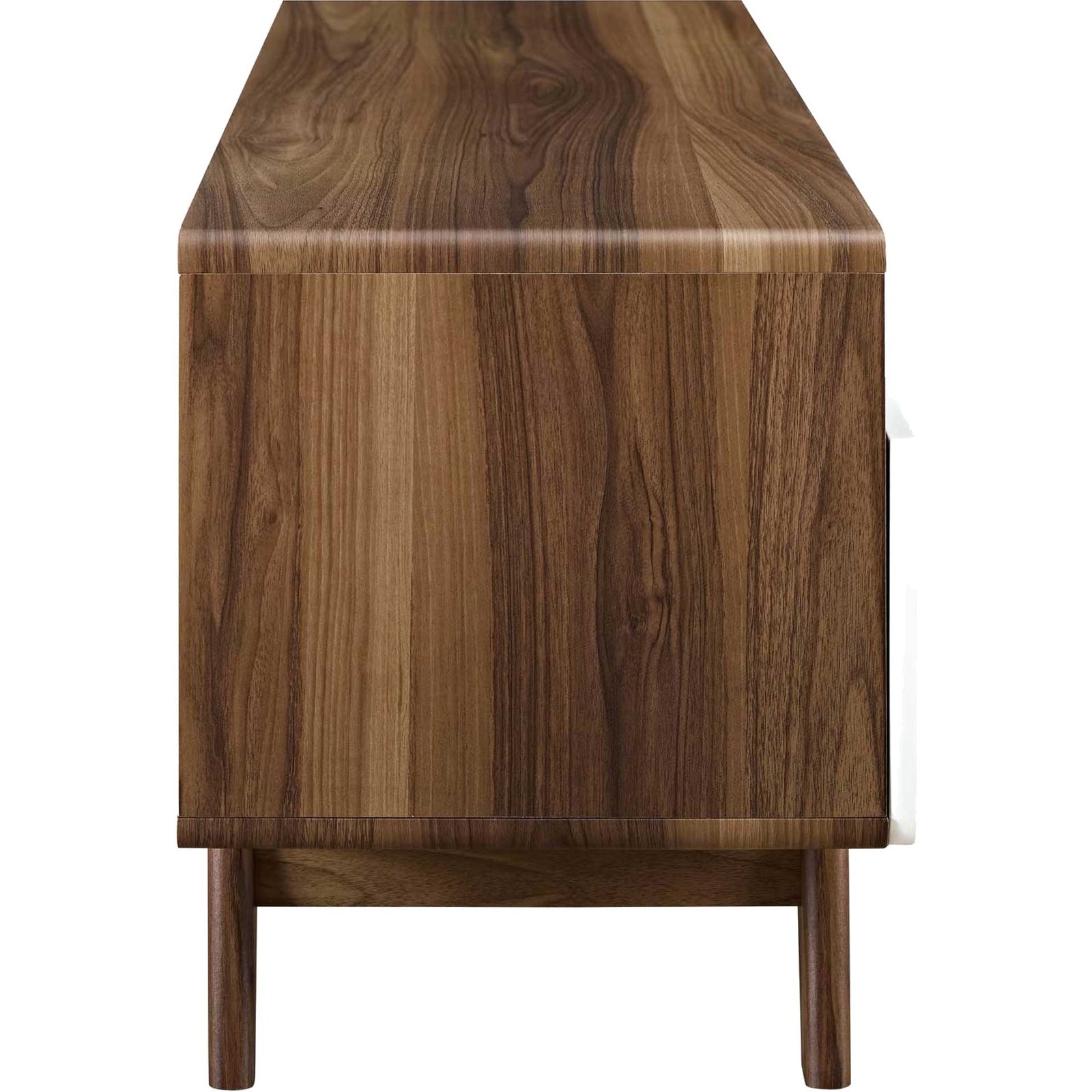 Orion TV Stand Walnut/White