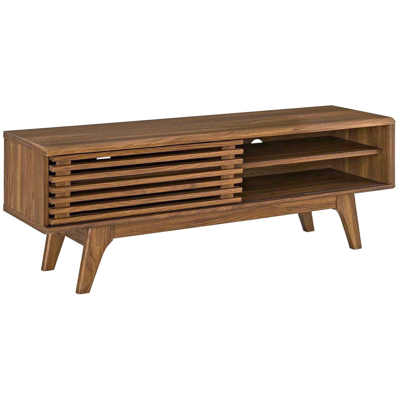 Reese Wood TV Stand Walnut