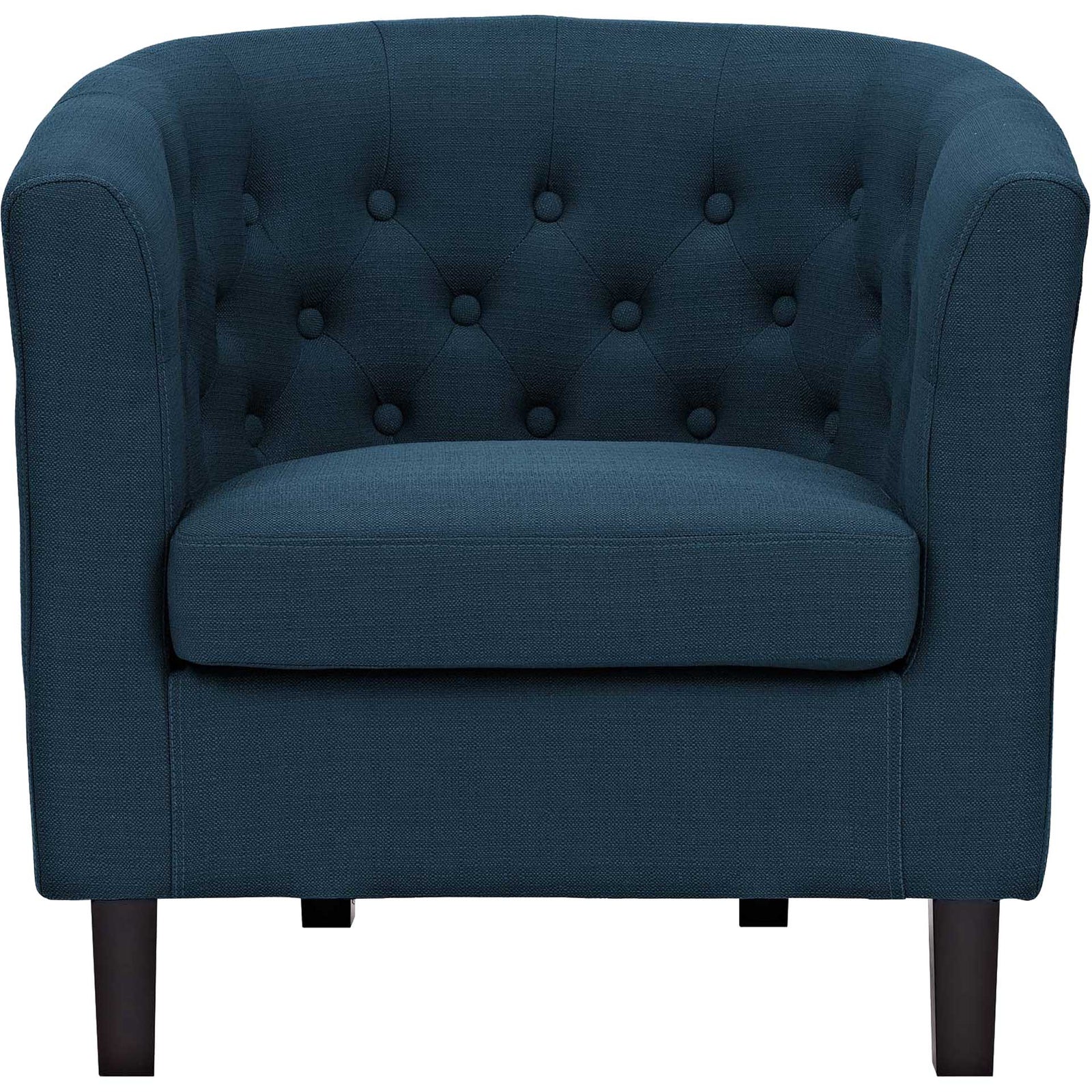 Paloma Upholstered Fabric Armchair Azure