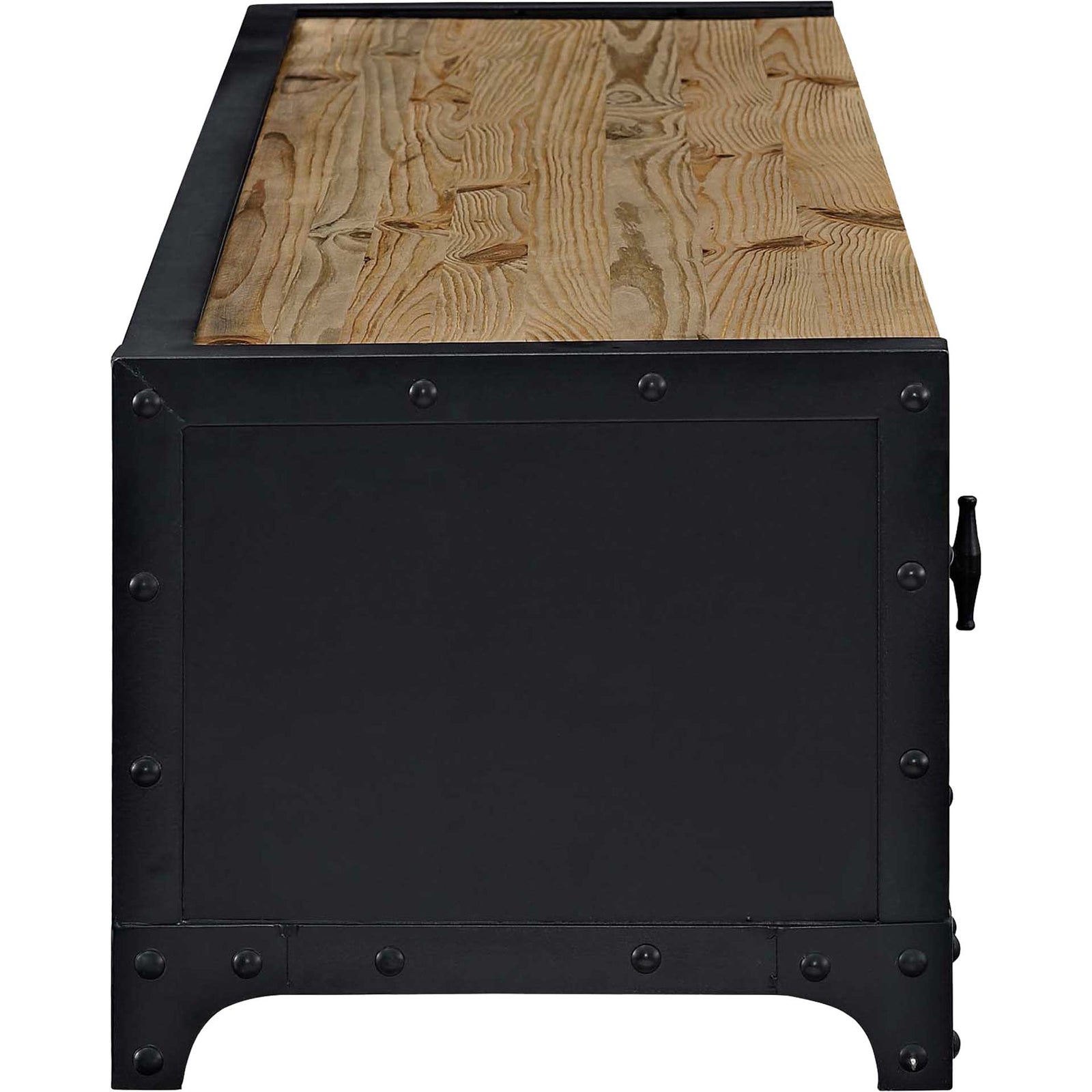 Deshka 63" TV Stand Black