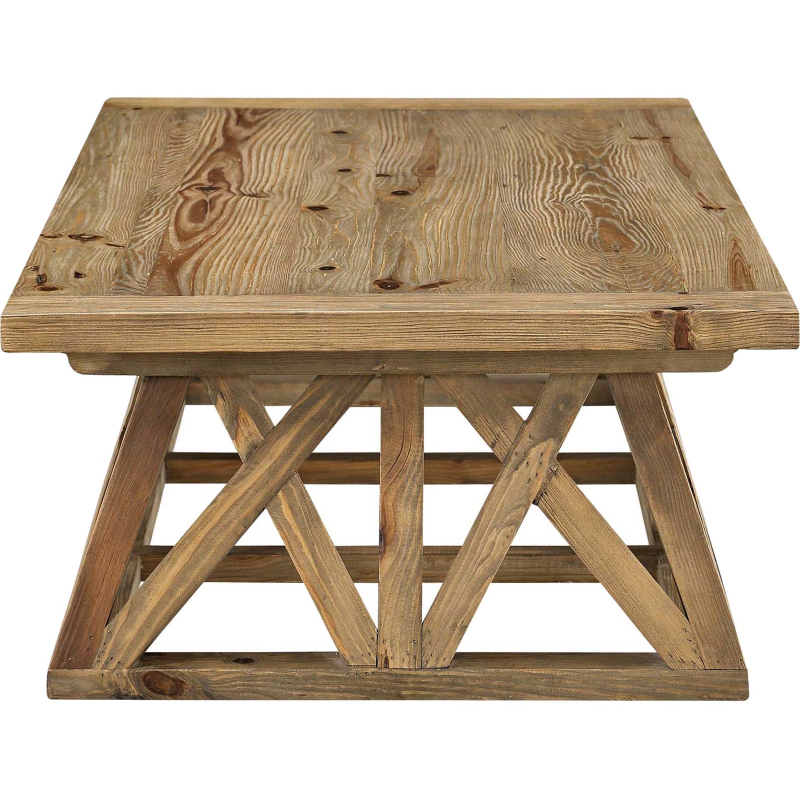 Calera Wood Coffee Table Brown