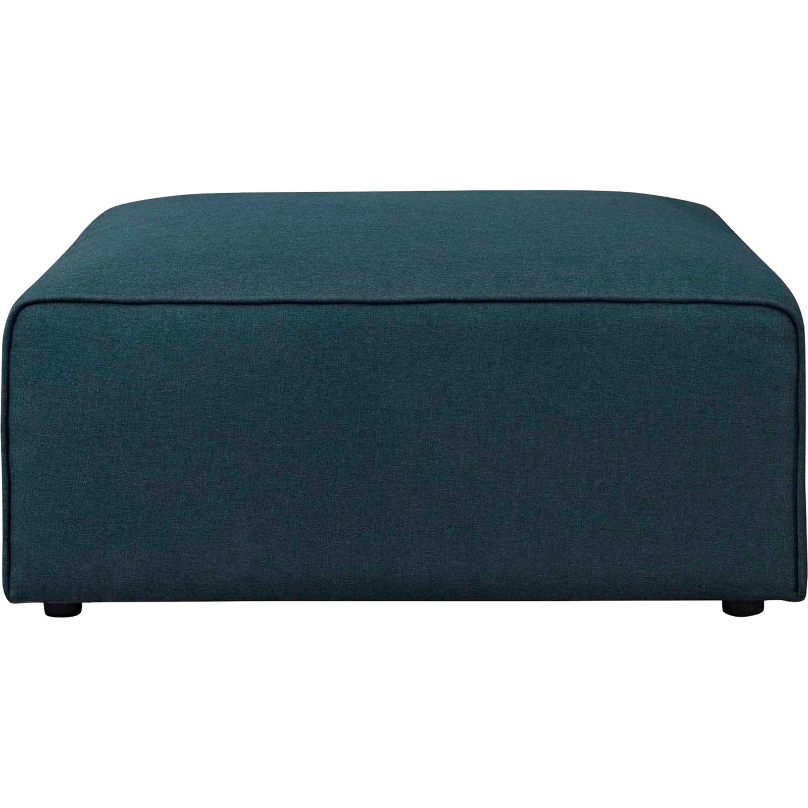 Maisie Fabric Ottoman Blue